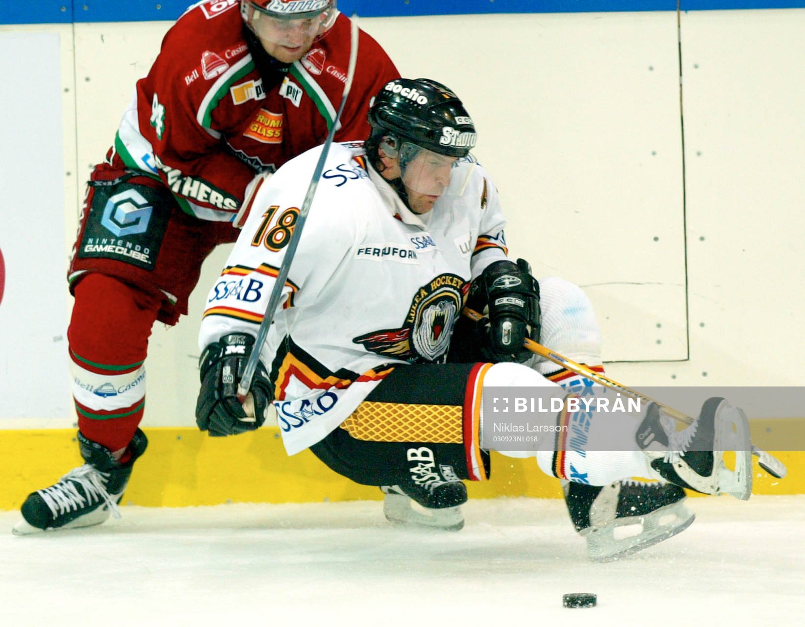 Thomas Berglund, Luleå på fall och Erik Kakko, Frölunda