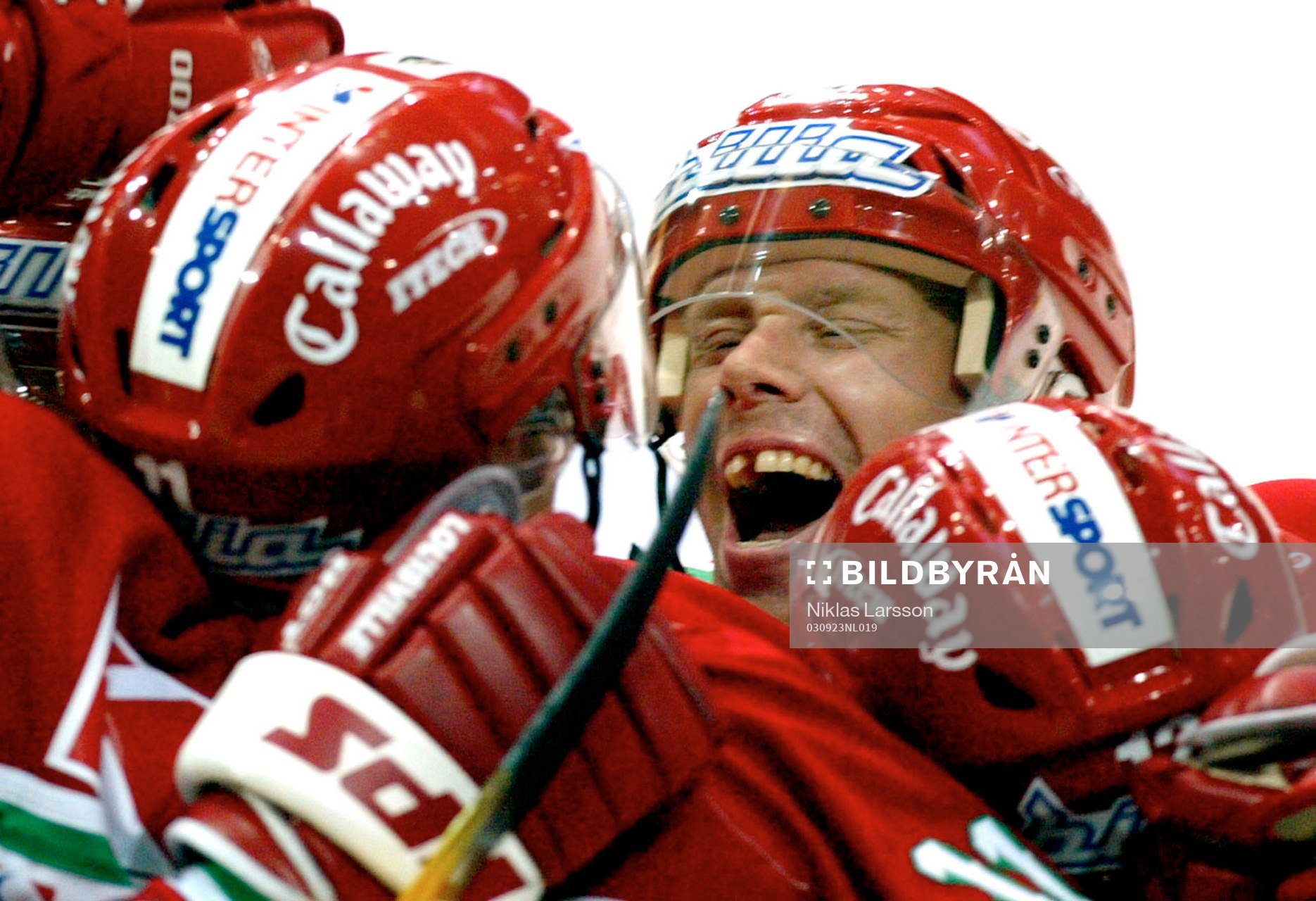 Oskar Ackerström, Frölunda jubel