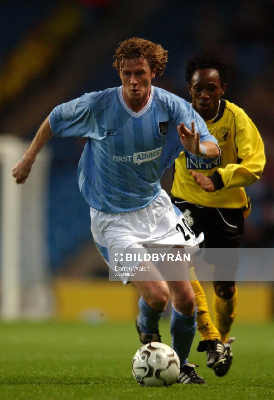 Fotboll, UEFA-Cupen, UEFA, cup,  Manchester City - KSC