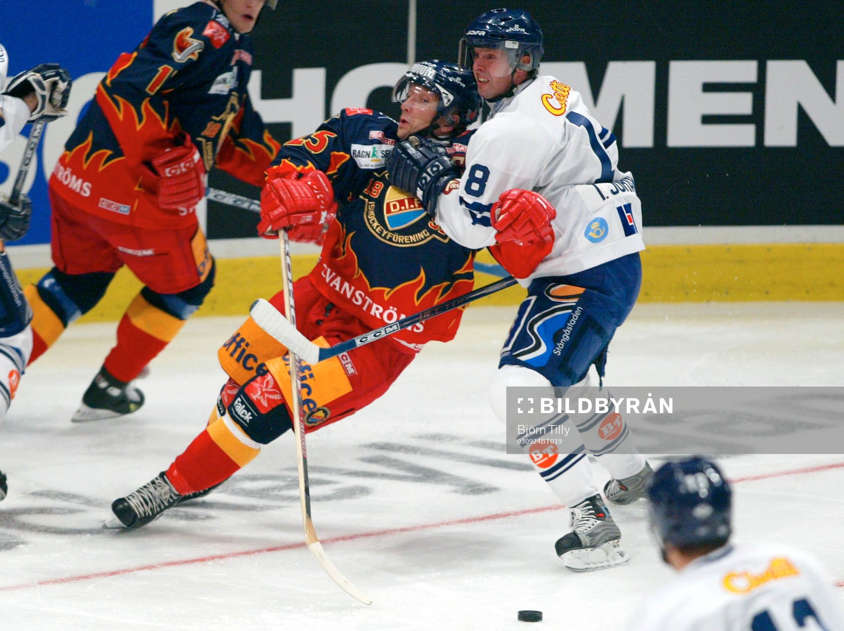 Mikael Johansson, DIF och Thomas Johansson, Linköping