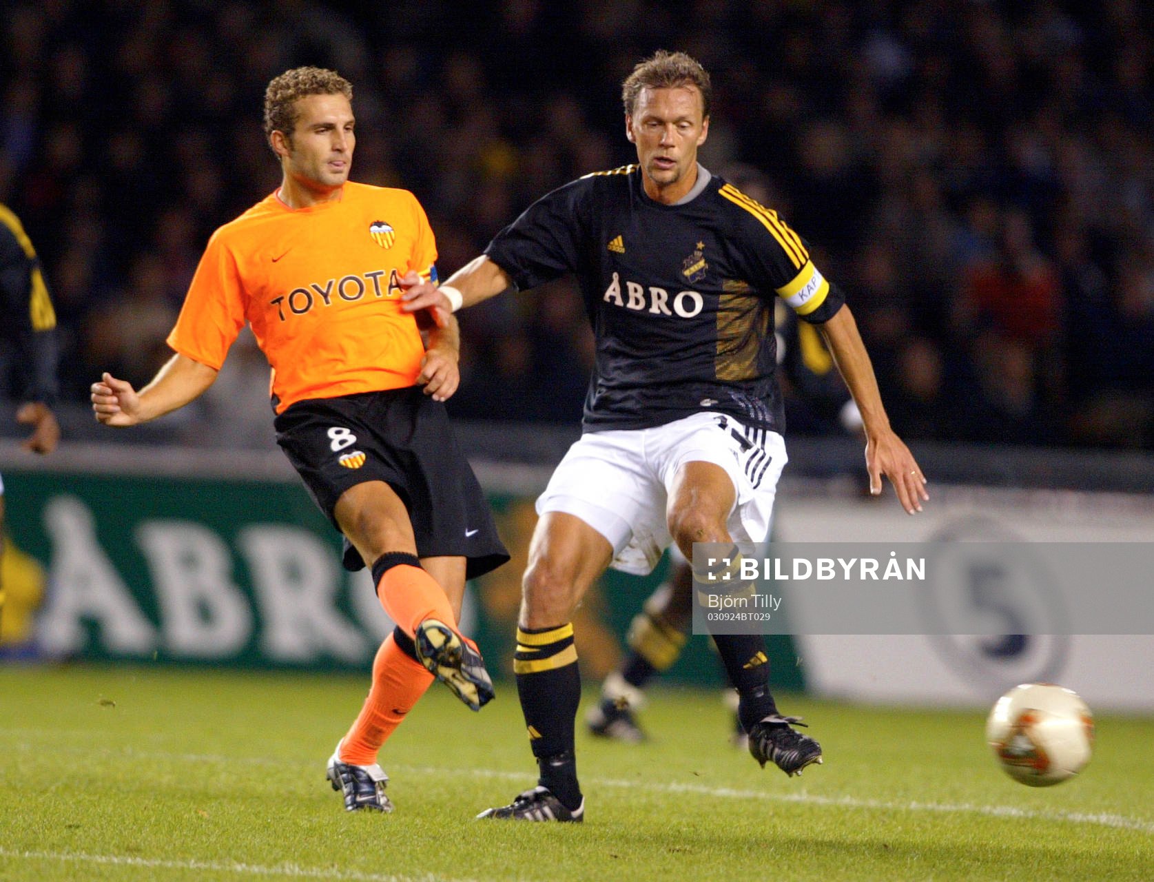 Rubén Baraja, Valencia och Krister Nordin, AIK