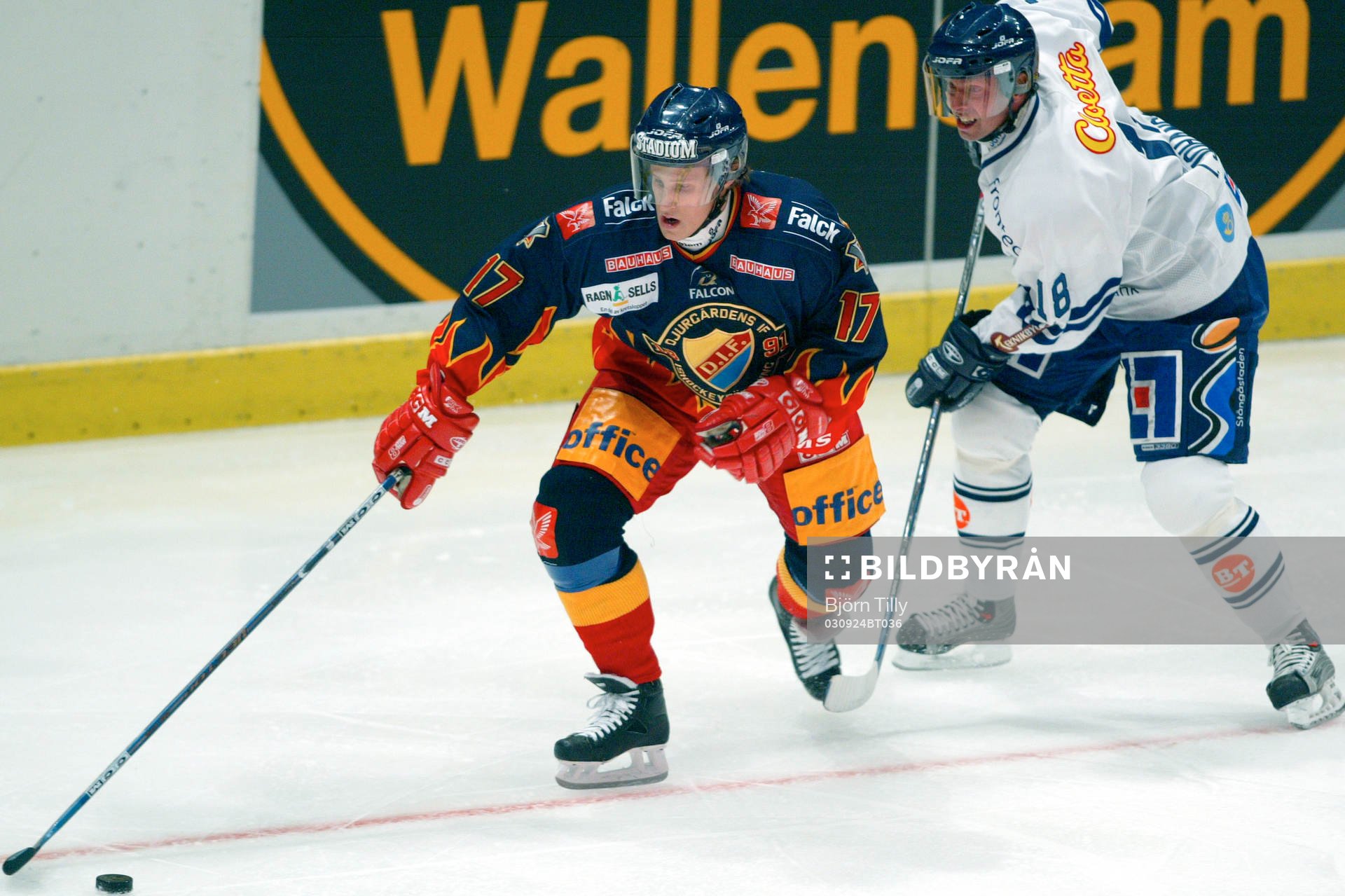 Jonathan Hedström, Djurgården och Thomas Johansson,