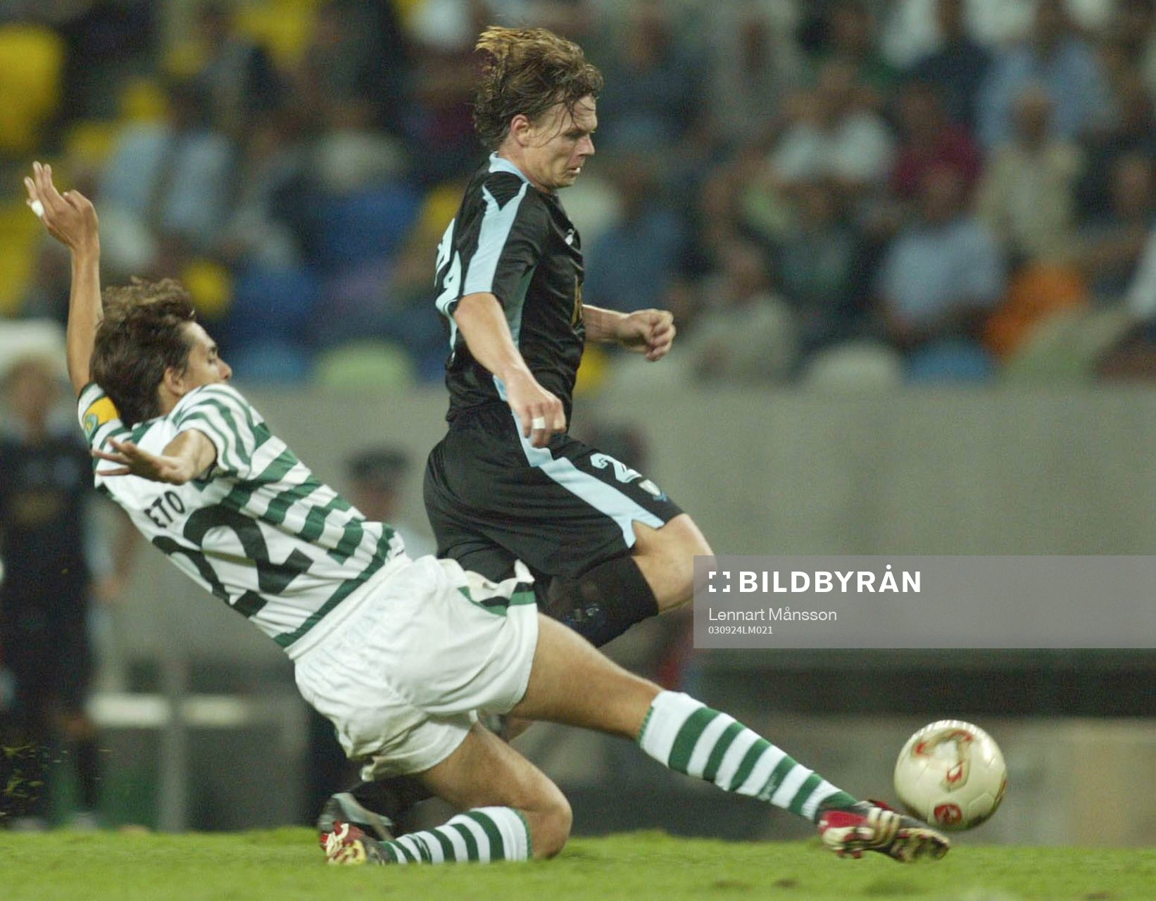 Andreas Yngvesson glidtacklas