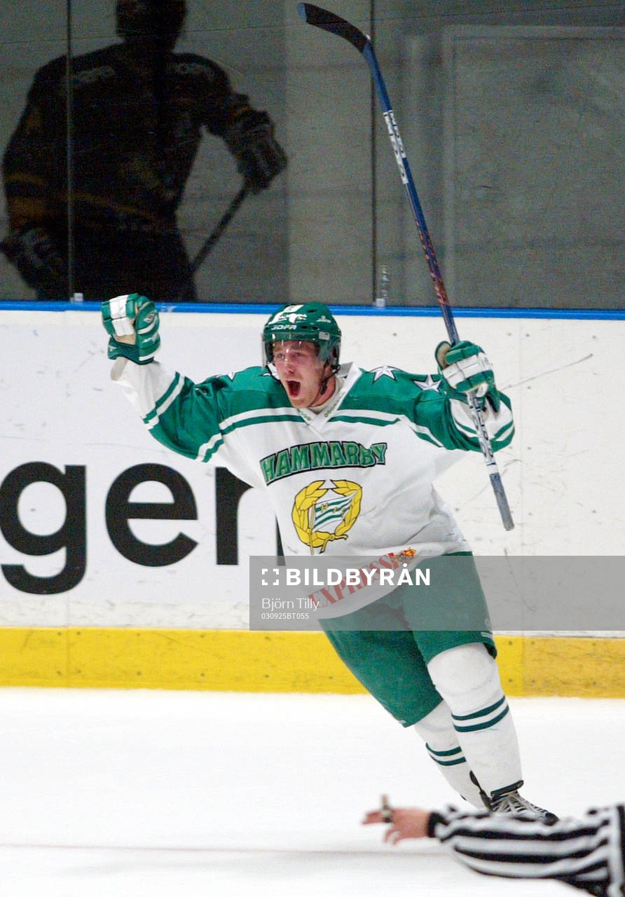 Johan Eneqvist, Hammarby, jubel