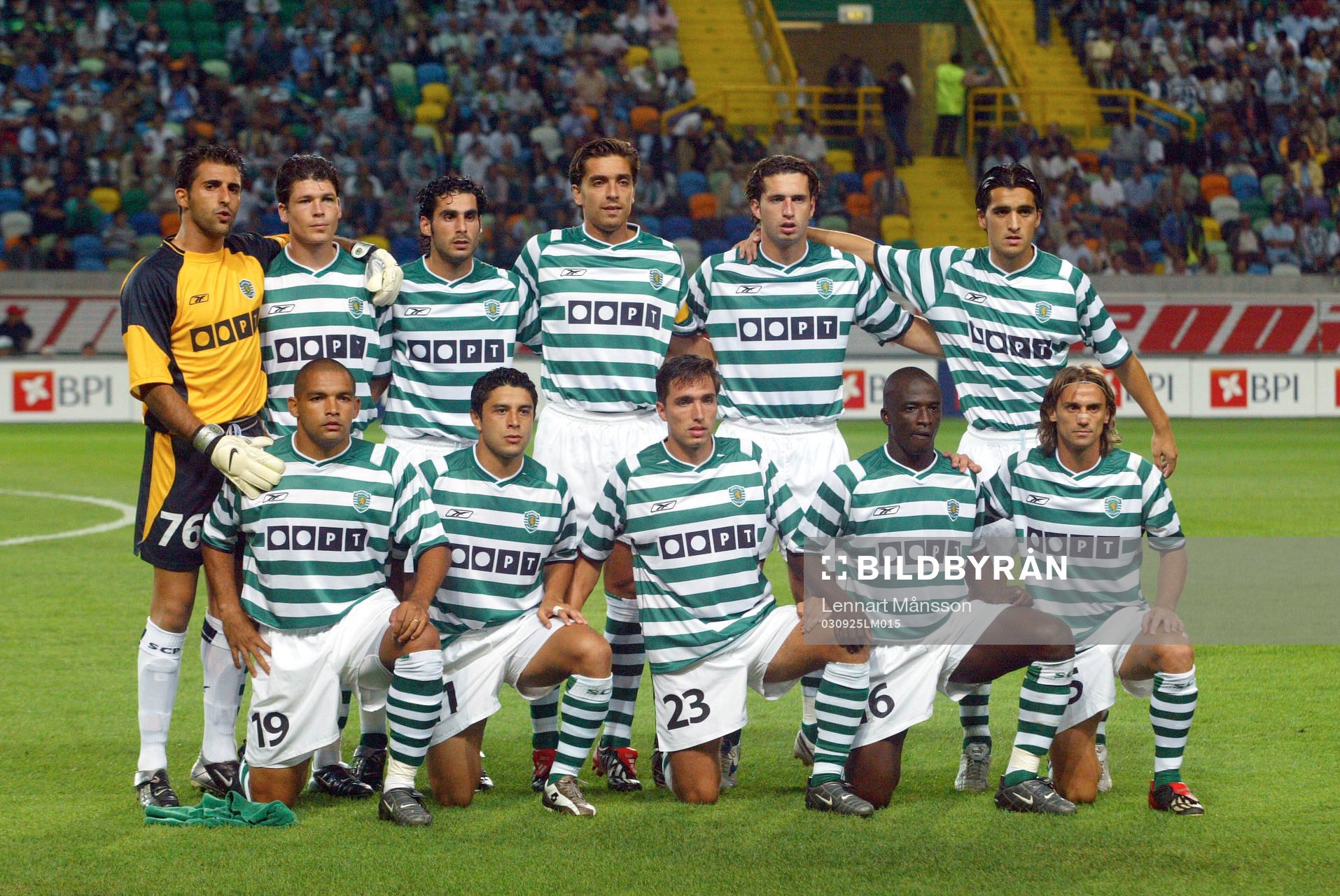 Fotboll, UEFA-cupen, UEFA, cup, Sporting Lissabon, lagbild