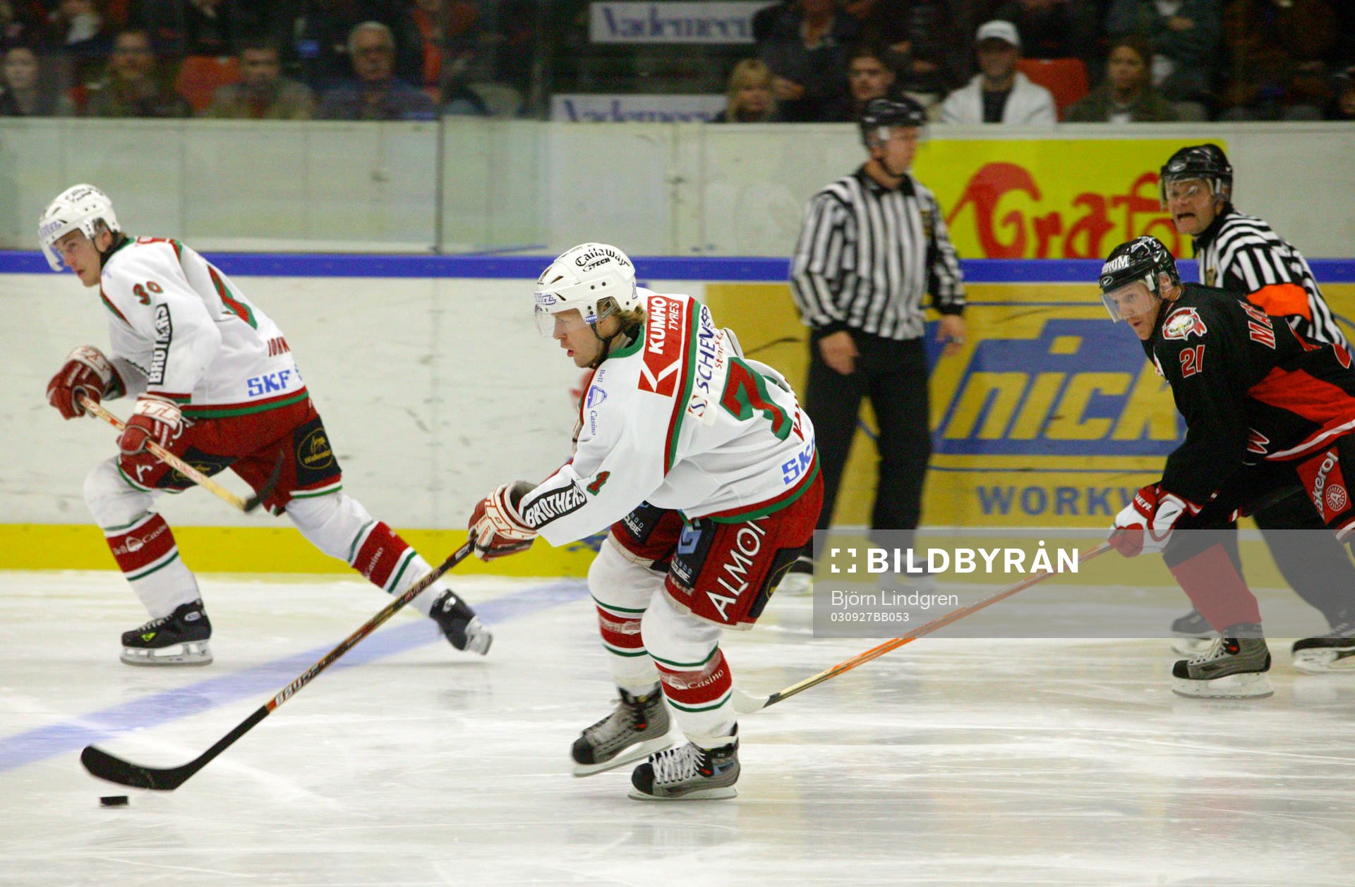 Jonas Johnson och Tomi Kallio, Frölunda och Jesper