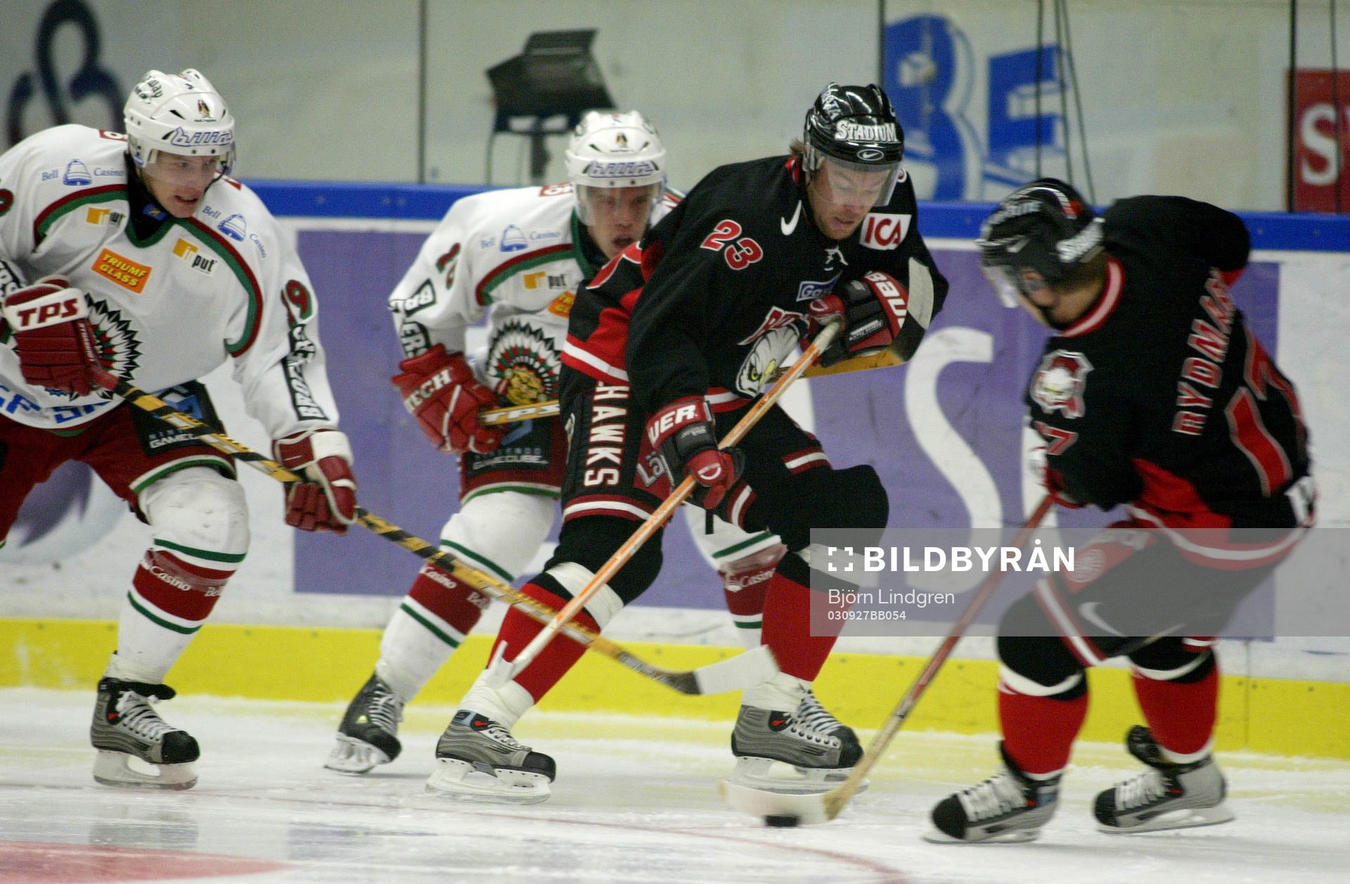 Jari Tolsa och Fredrik Johansson, Frölunda, Mikael