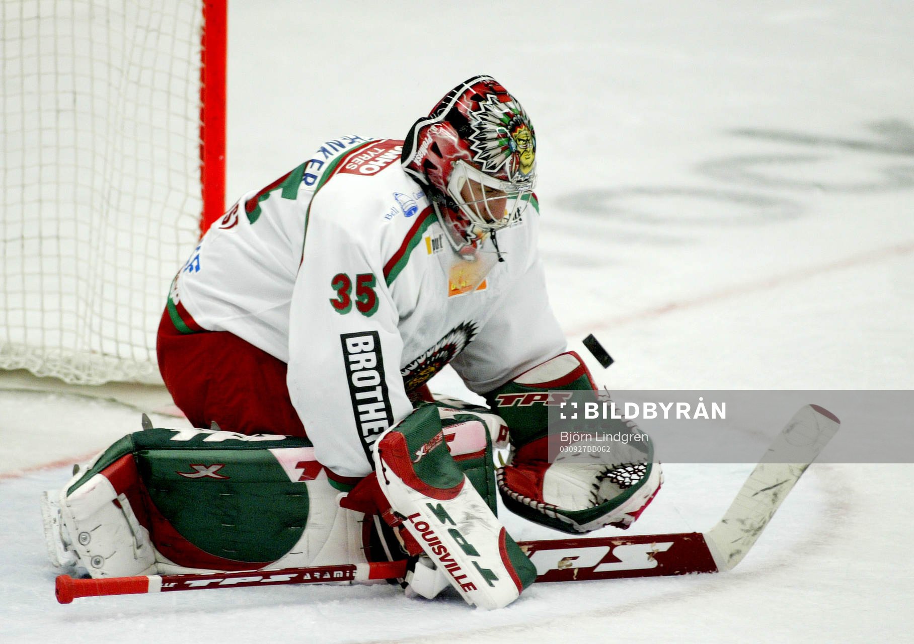 Ishockey, Elitserien, Henrik Lundqvist, målvakt, Frölunda
