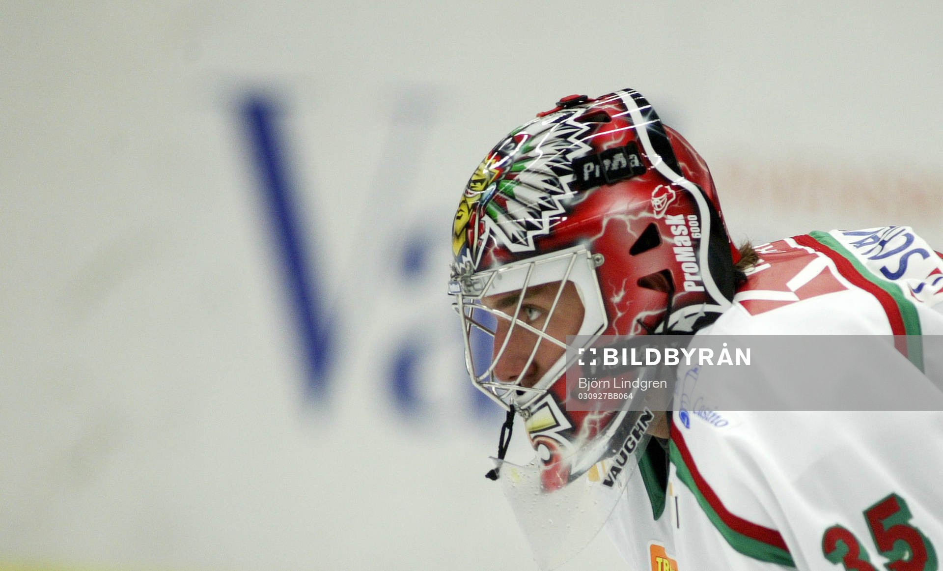 Ishockey, Elitserien, Henrik Lundqvist,  målvakt, Frölunda