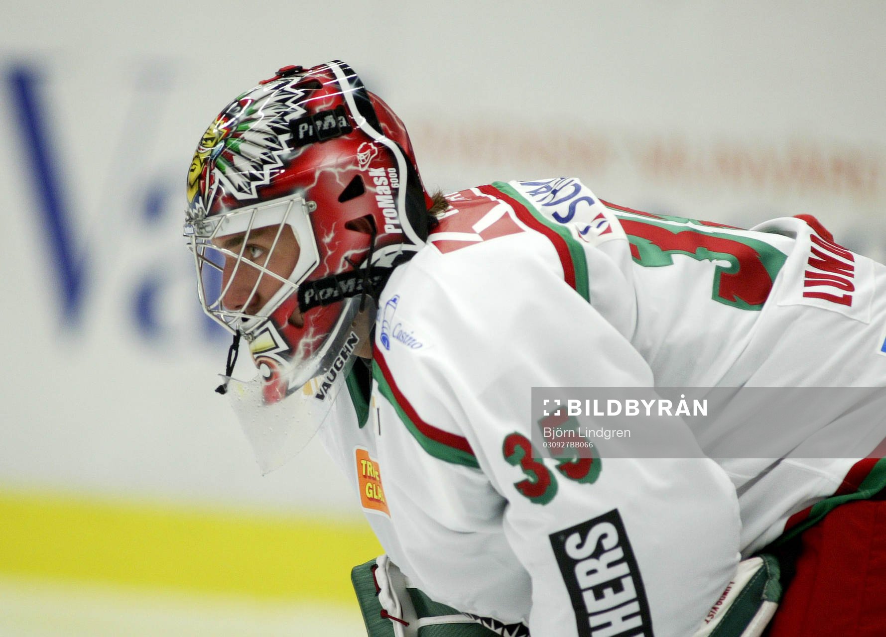 Ishockey, Elitserien, Henrik Lundqvist,  målvakt, Frölunda