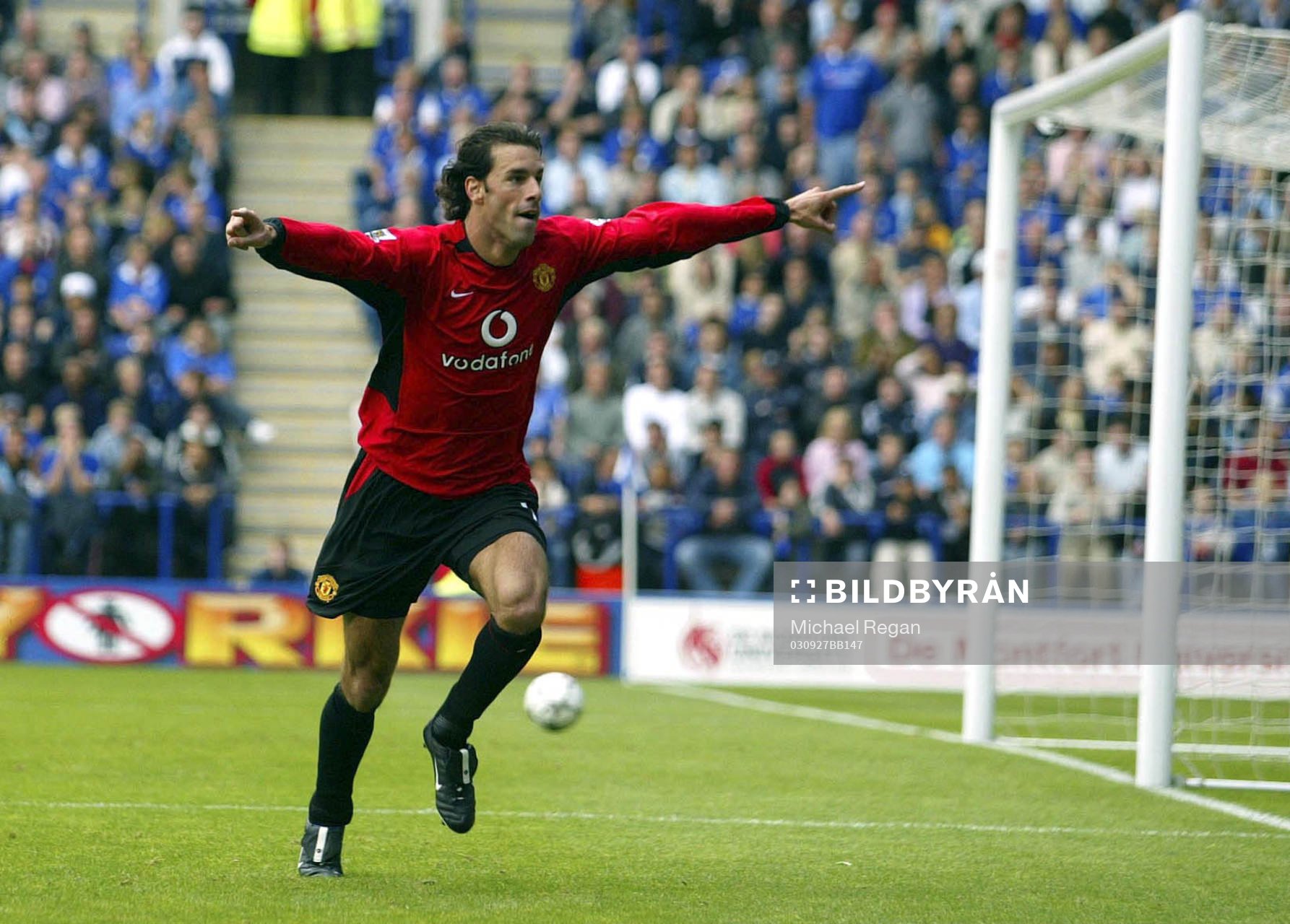  Ruud Van Nistelrooy, Manchester jubel
