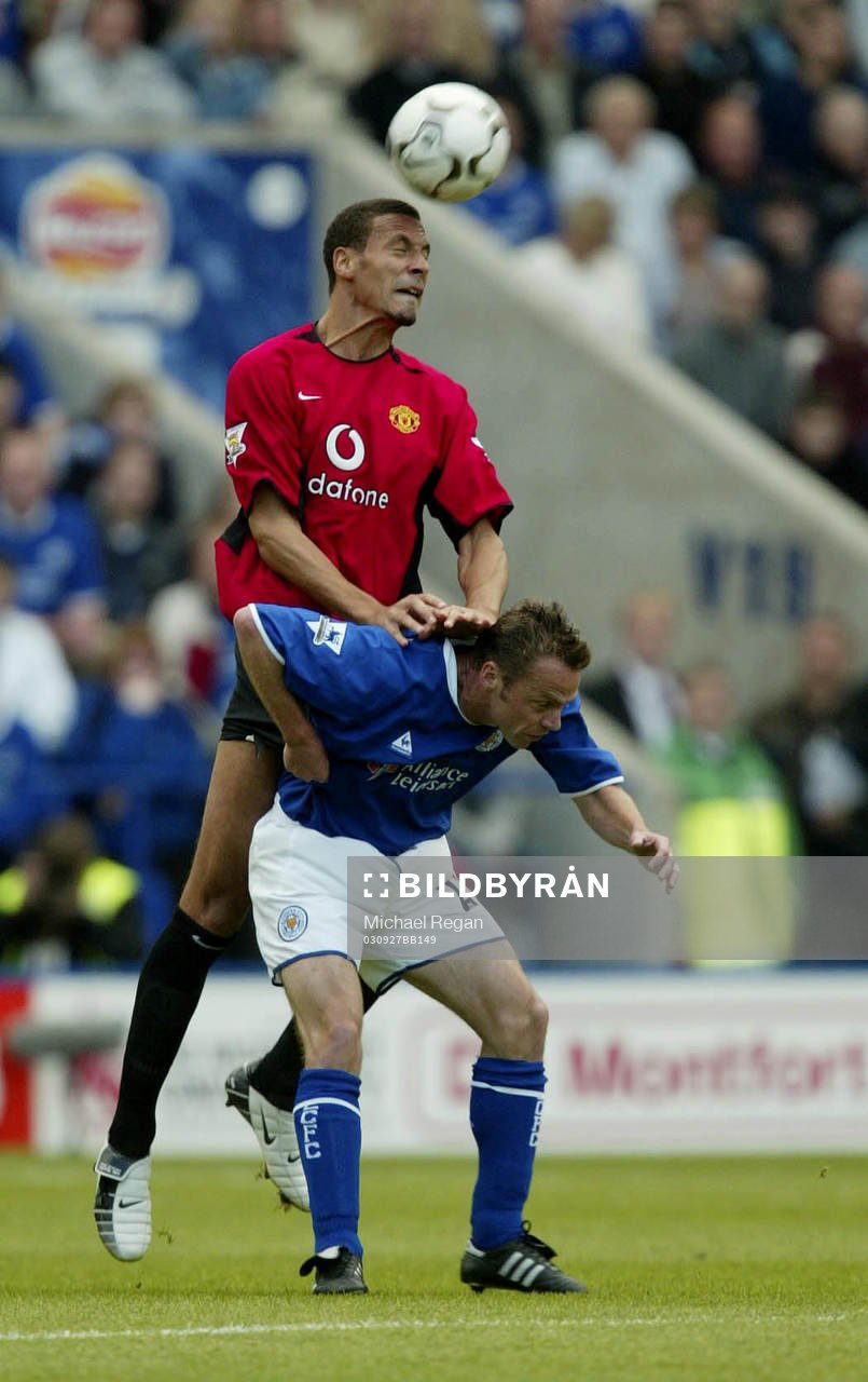  Rio Ferdinand, Manchester och Paul Dickov, Leicester