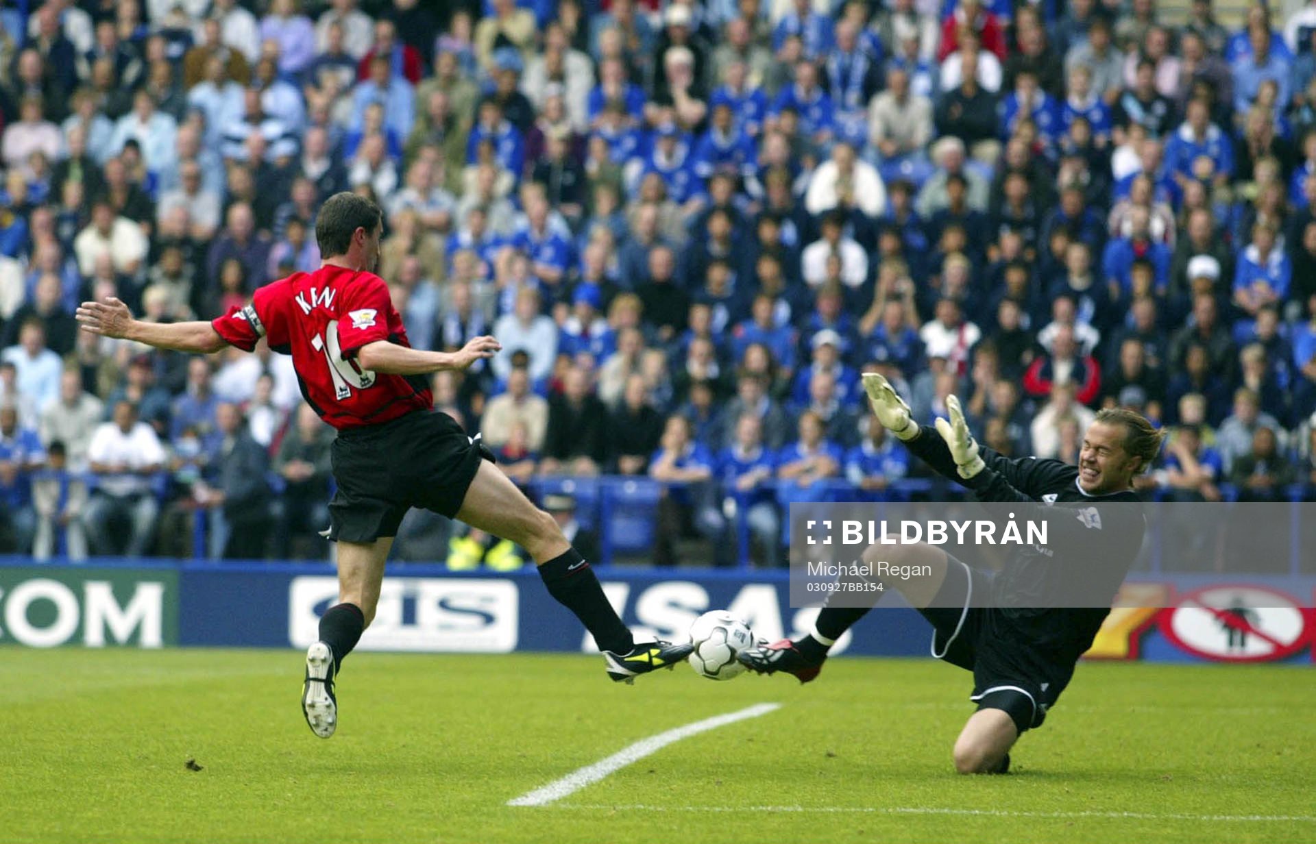  Roy Keane, Manchester gör 0-1