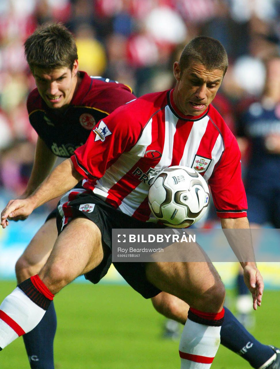 Fotboll, Premier League (Engelsk Liga), Southampton -
