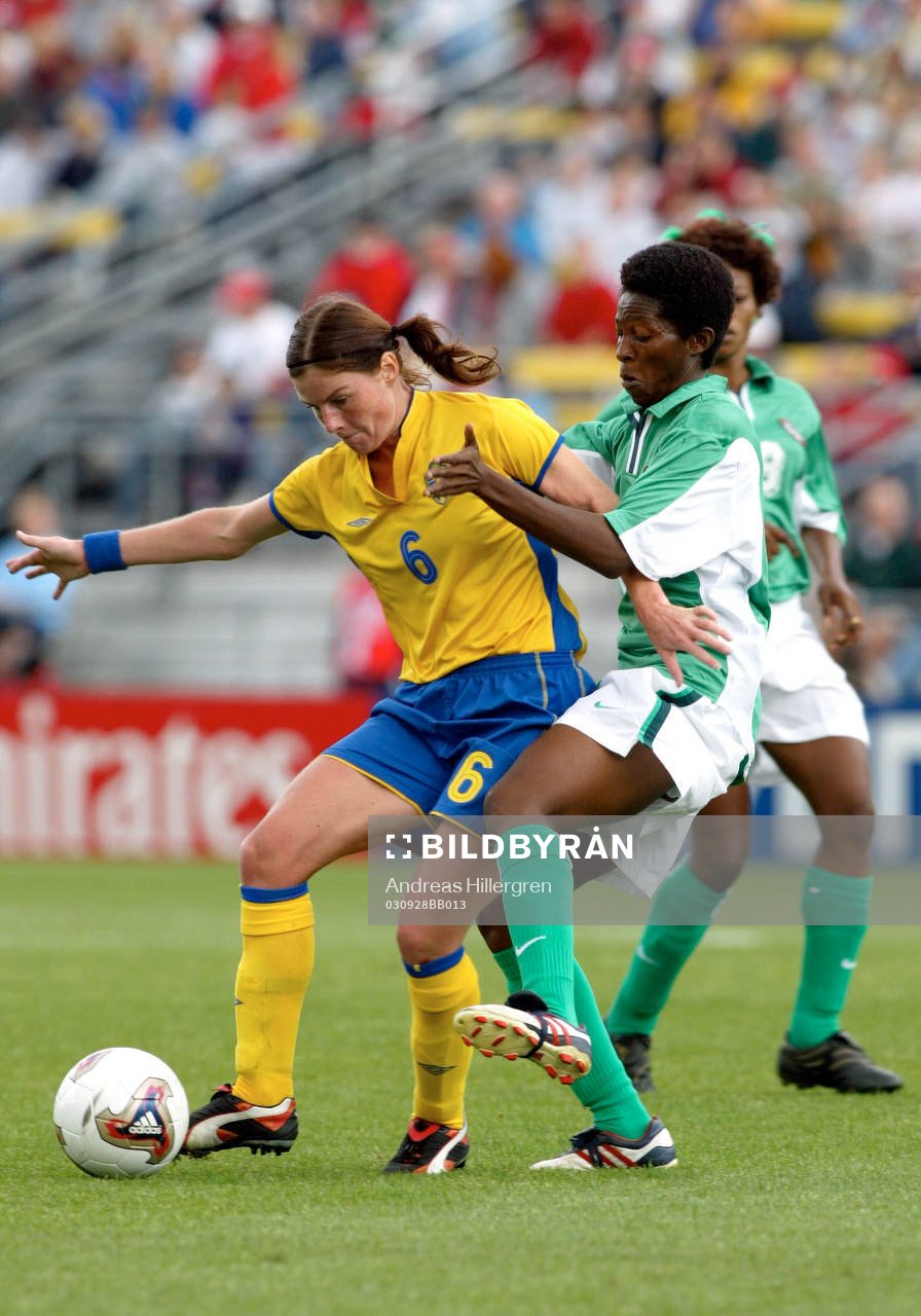 Fotboll, VM, Dam, Sverige - Nigeria: Malin Moström, Sverige