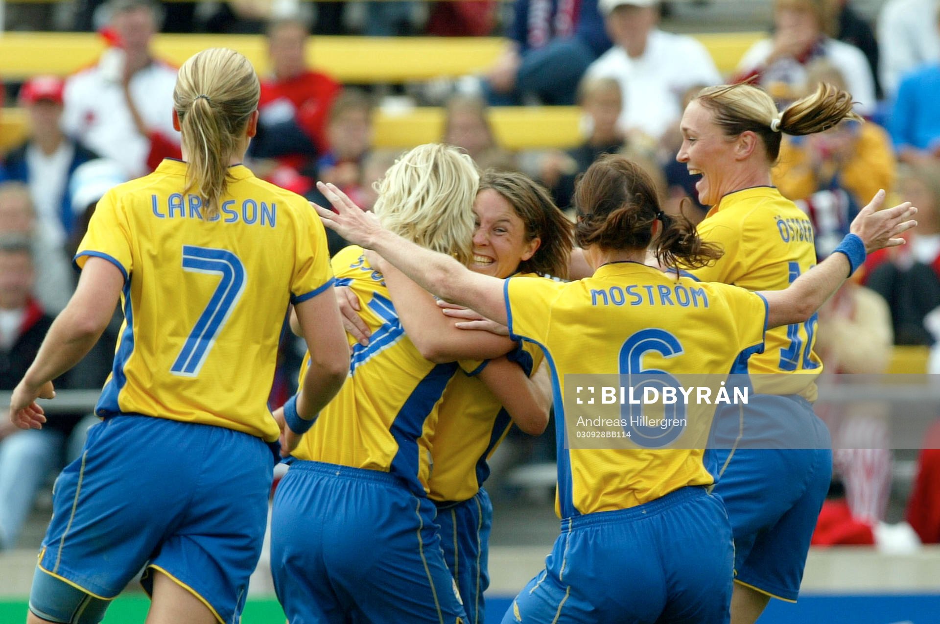 Hanna Ljungberg, Sverige jubel