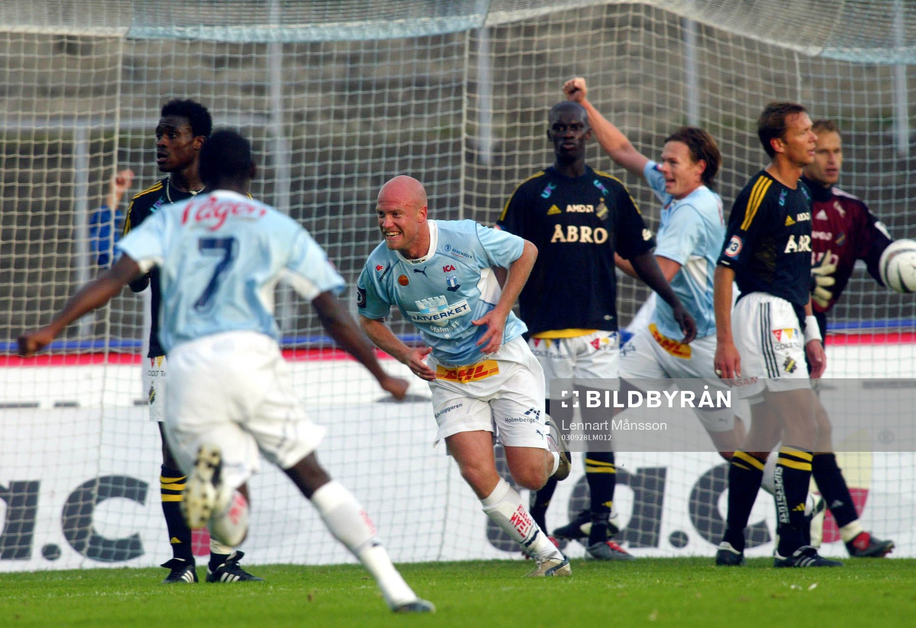 Olof Persson, Malmö jubel