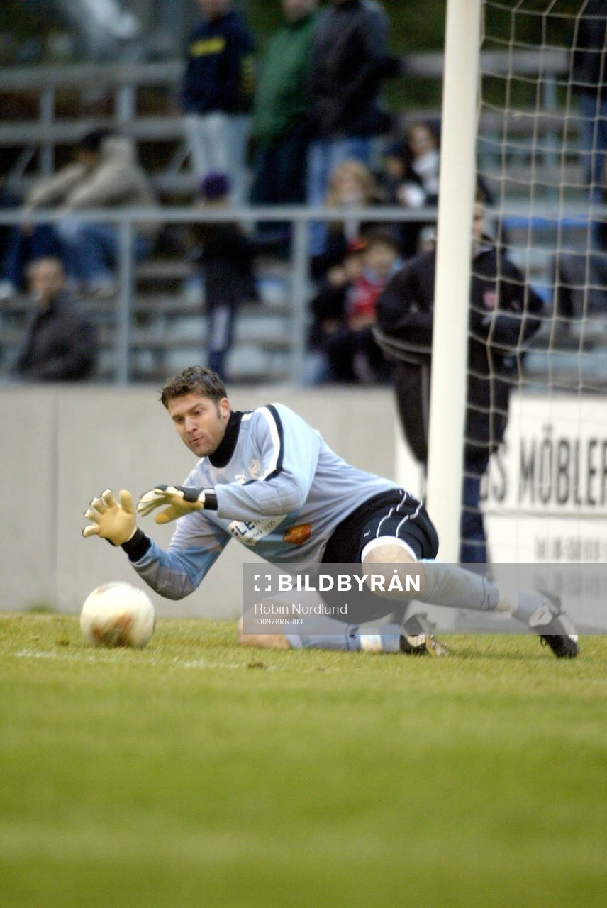 Det var tungt för Kalmars målvakt Petter Wastå, han