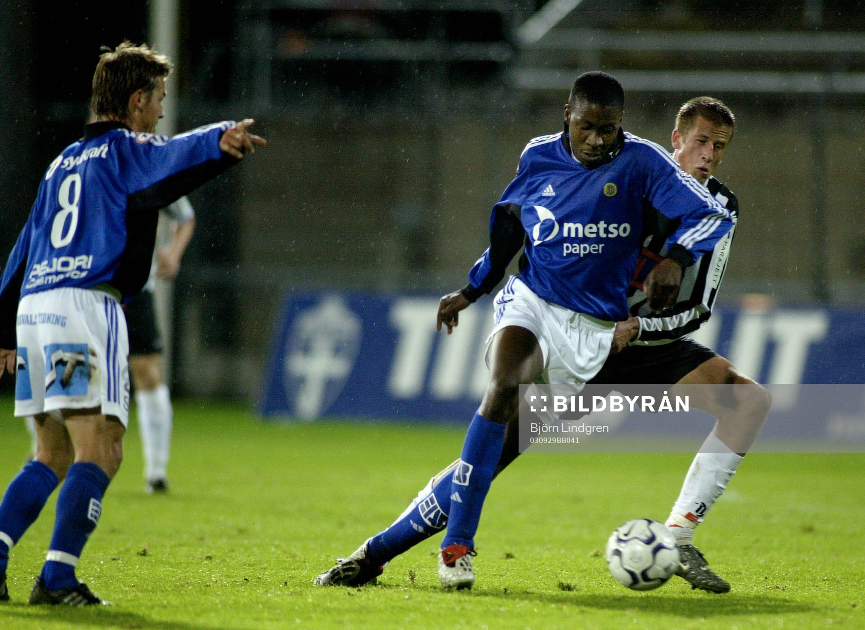 Bala Garba, Sundsvall och Jonas Olsson, Landskrona