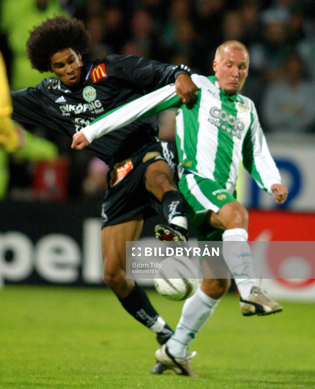  Marco Da Silva, Enköping och Antti Pohja, Hammarby.