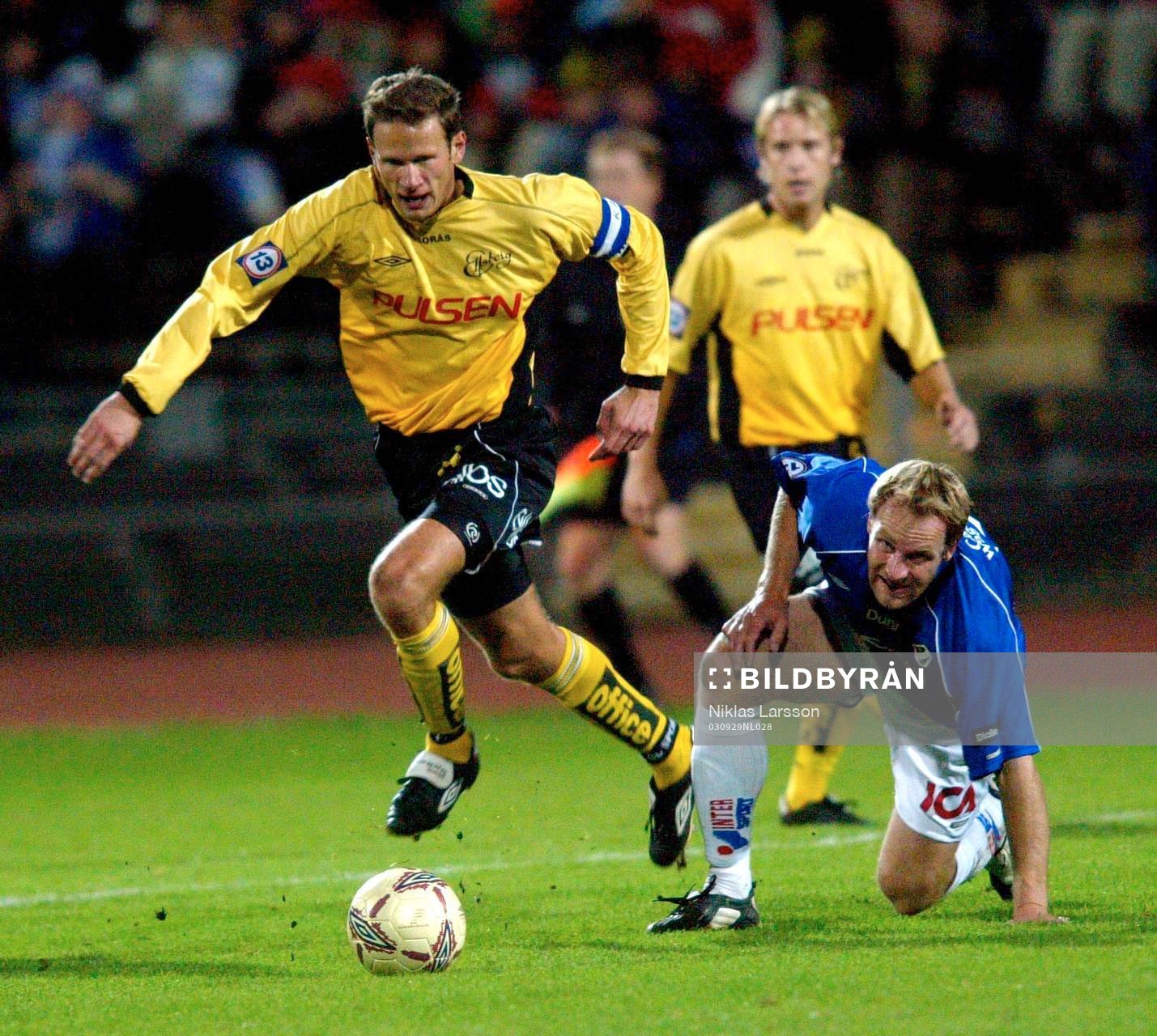 Joakim Alexandersson, Elfsborg och Torbjörn Arvidsson,