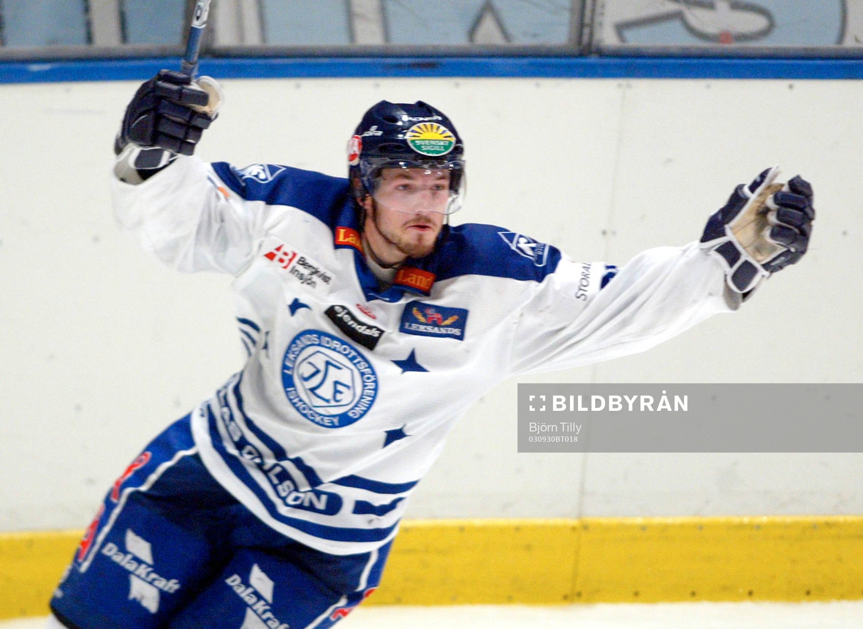 Niklas Persson, Leksand kvitterade tiill 3-3 och avgjorde
