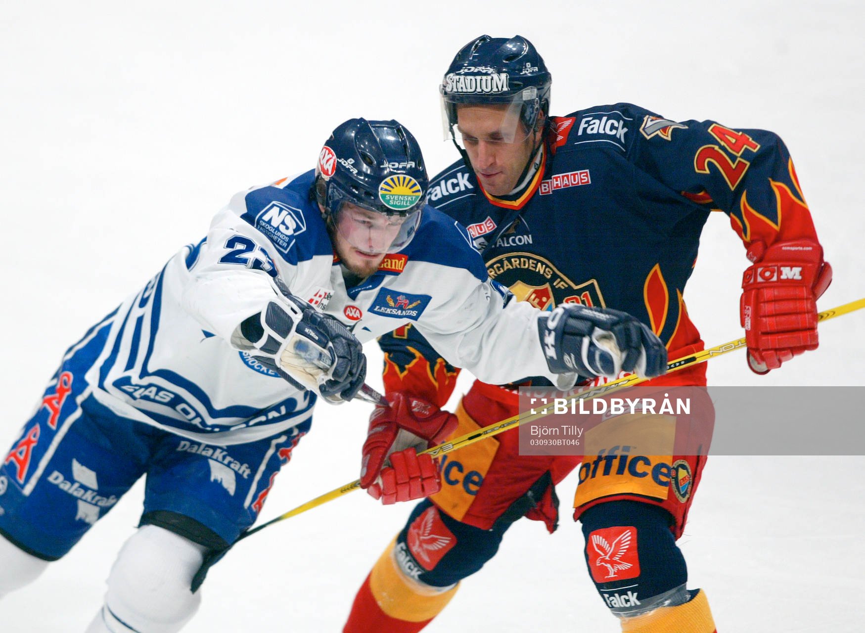 Niklas Persson, Leksand och Ryan Savoia, Djurgården