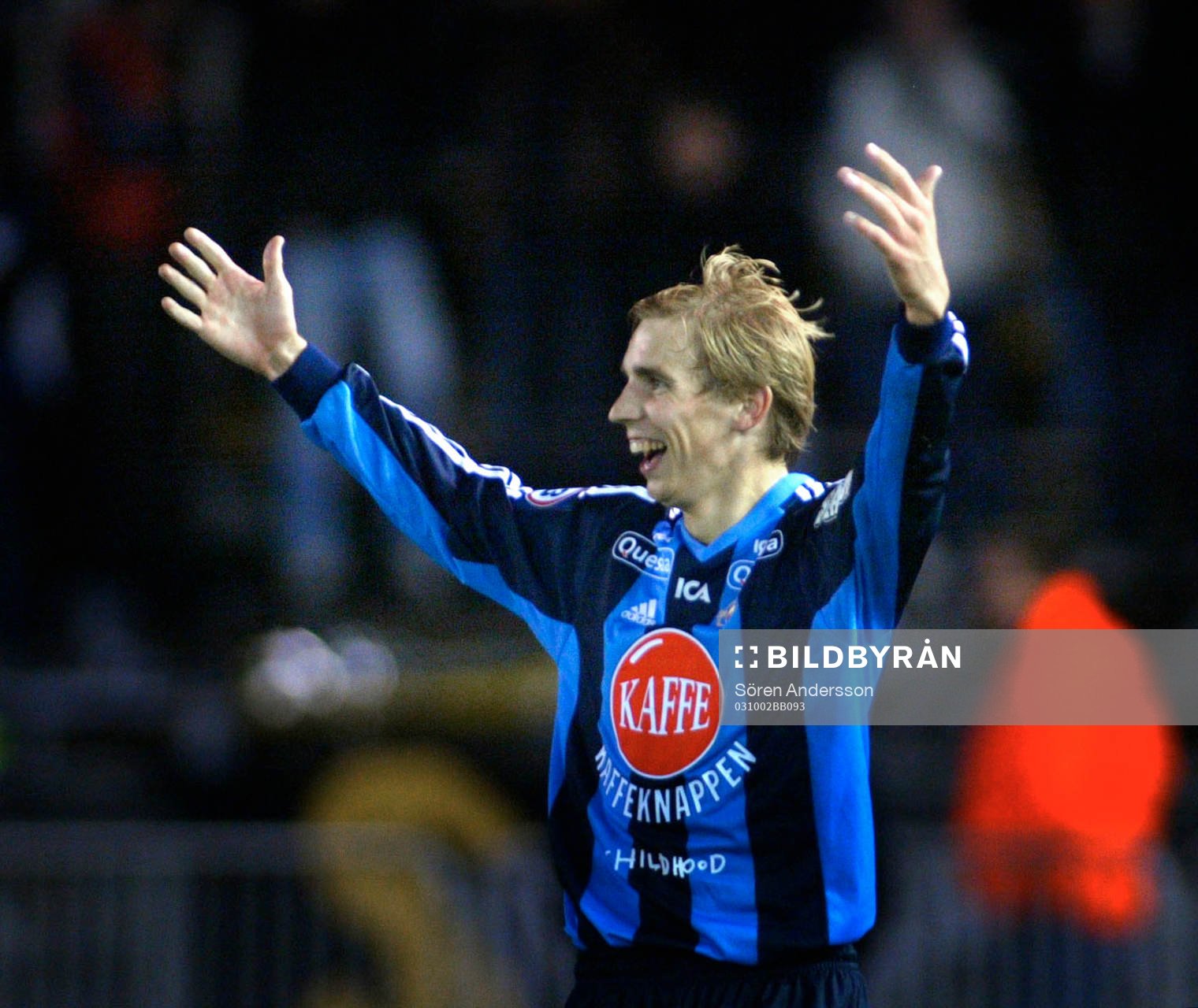  Stefan Bergtoft, Djurgården jubel