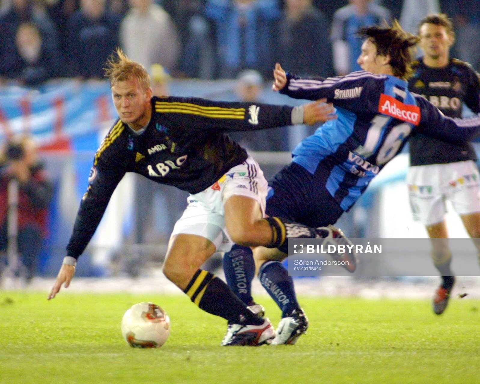 Kim Källström, Djurgården och Martin Åslund, AIK