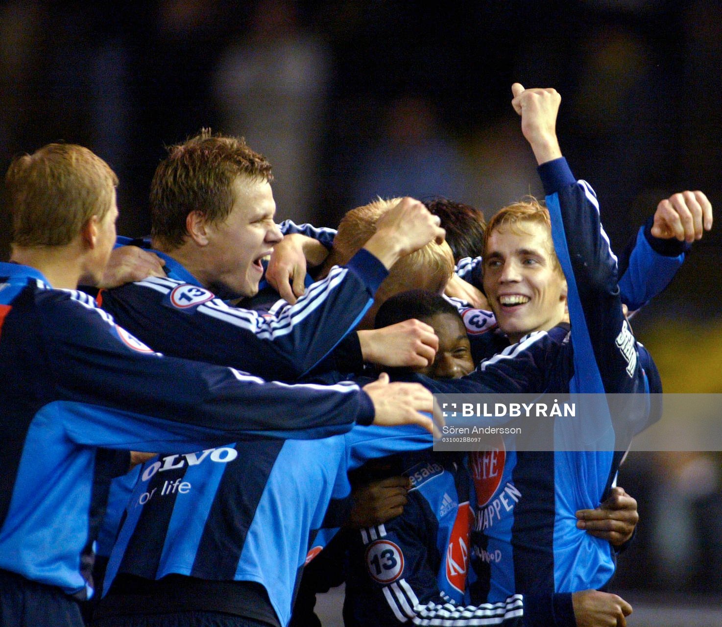 Stefan Bergtoft, Djurgården, jubel