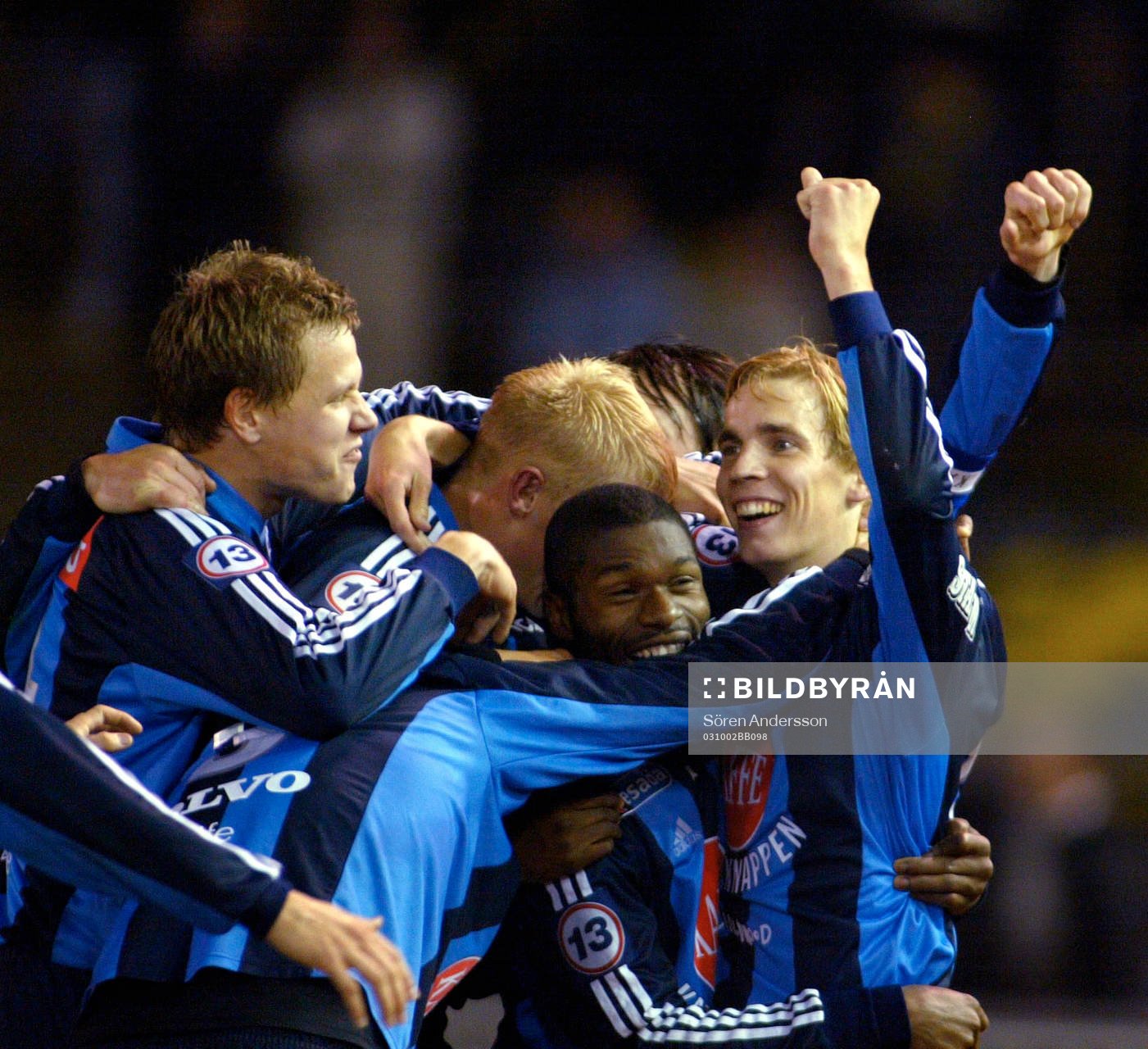 Stefan Bergtoft, Djurgården, jubel