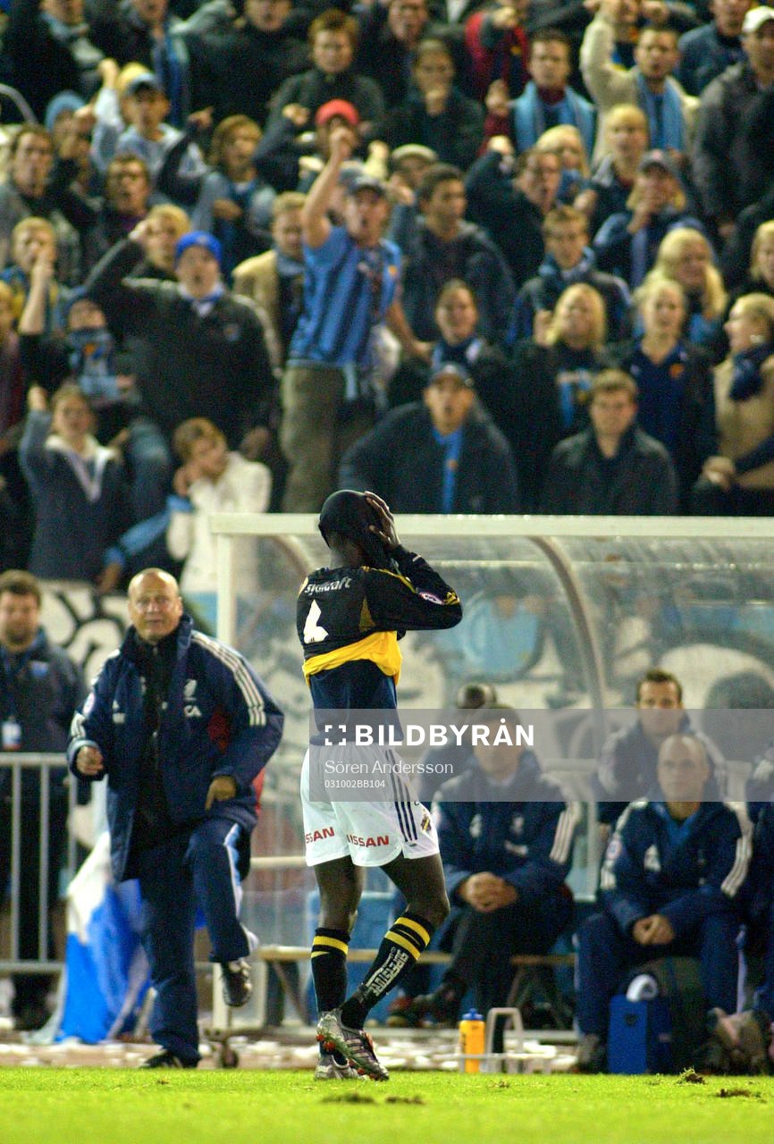 Pa-Modou Kah, AIK (Utvisning)