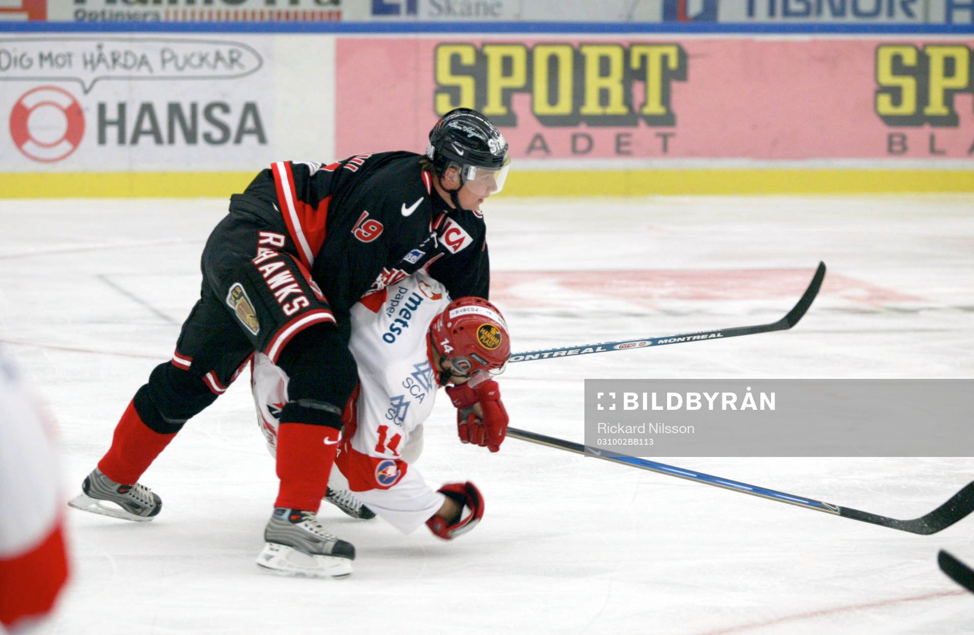 Juha Riihijärvi, Malmö trycker ner Niklas Nordgren, Timrå