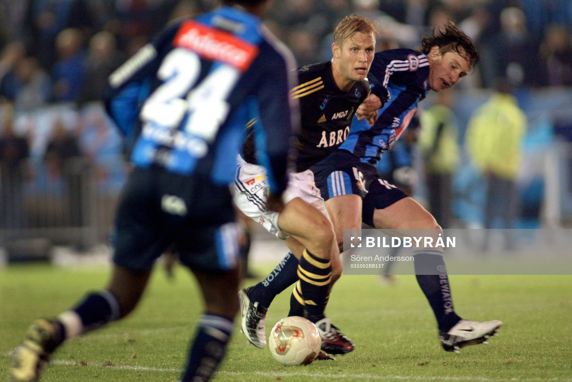 Martin Åslund, AIK och Kim Källström, Djurgården