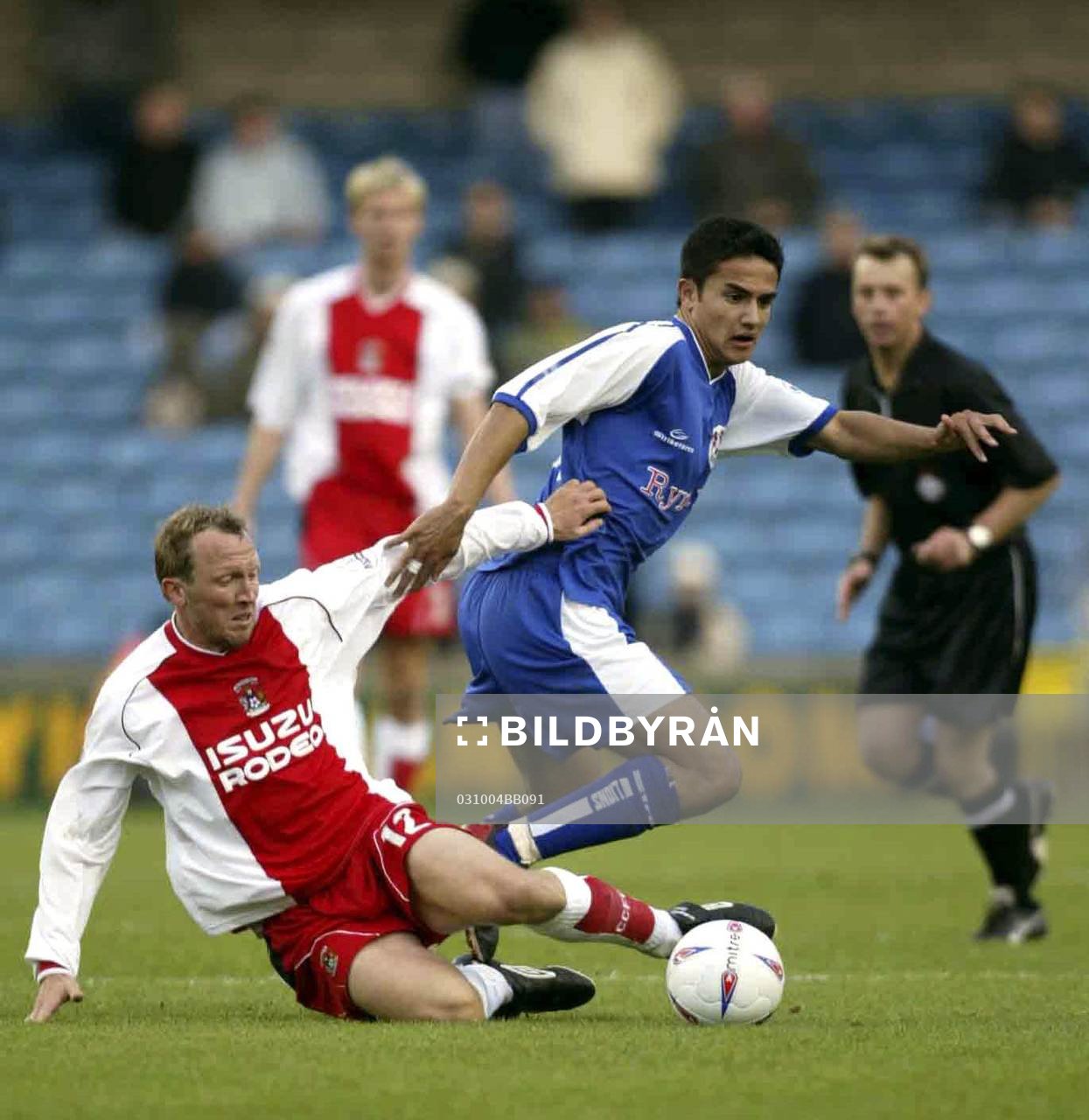 Andrew Morrell, Coventry och Tim Cahill, Millwall