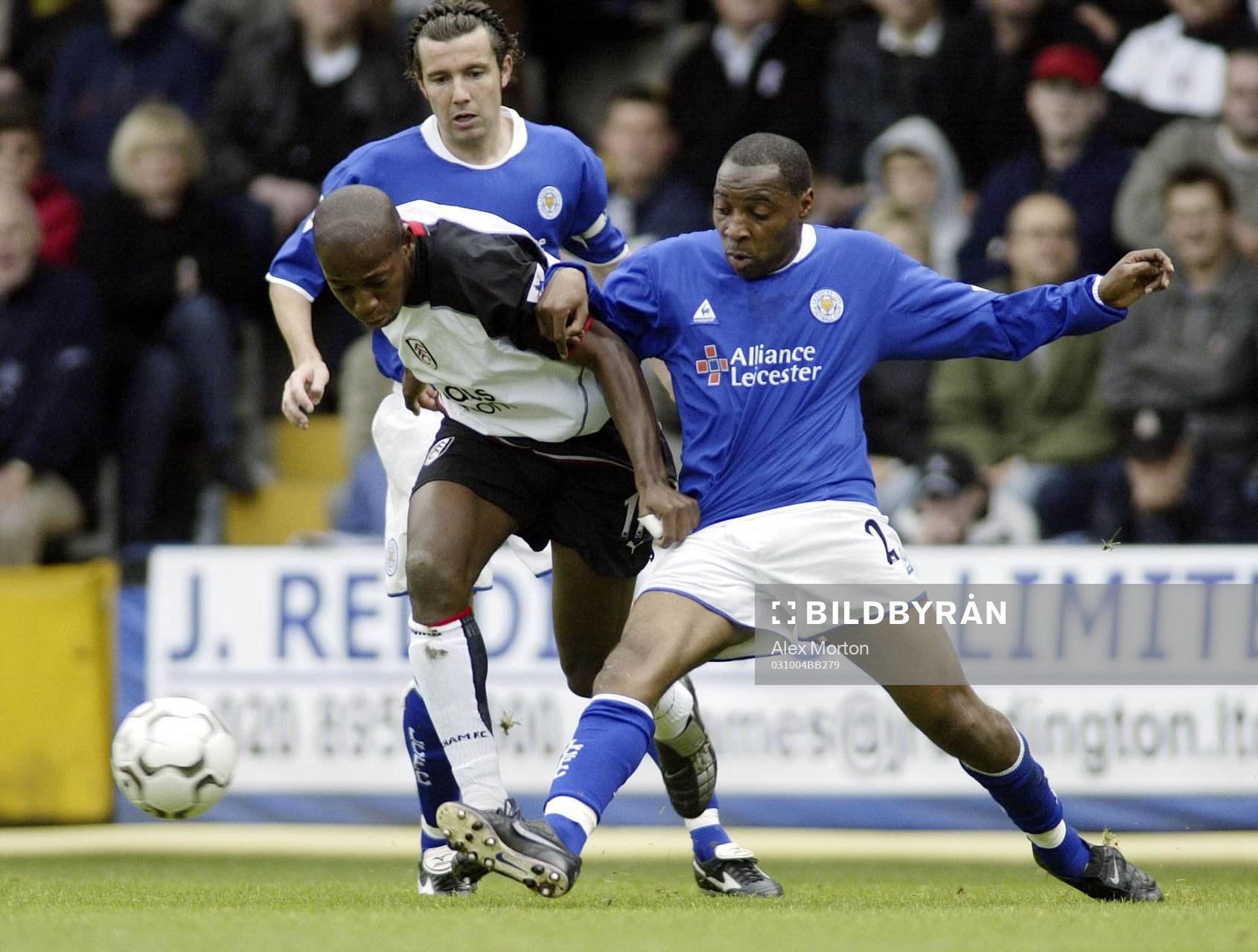 Luis Boa Morte, Fulham och Andy Impey, Leicester