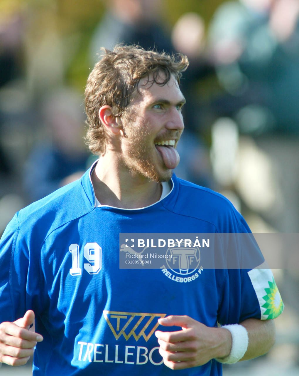 Patrik Redo, Trelleborg, jubel, tunga