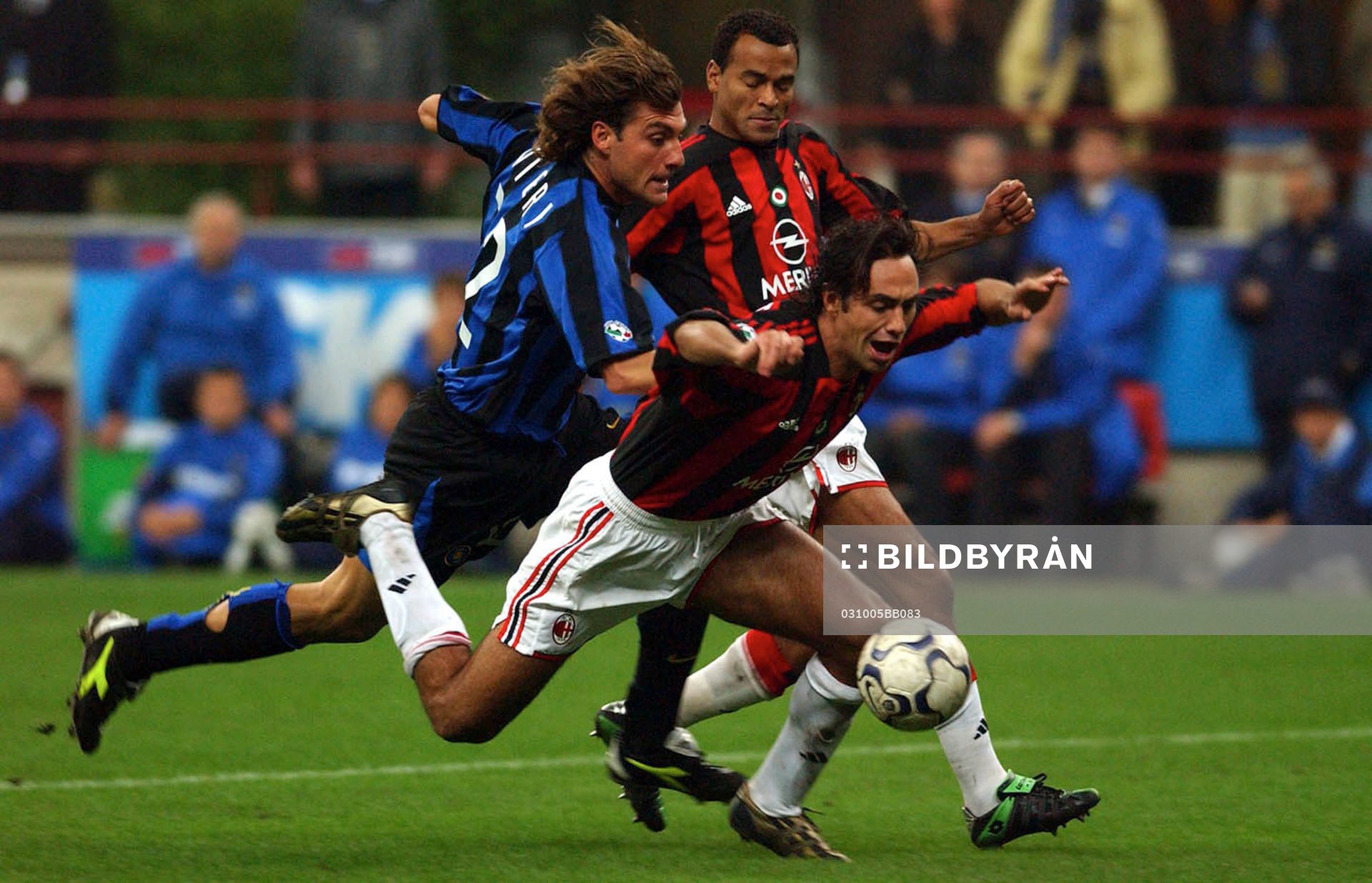 Vieri, Inter och Nesta, Cafu, Milan