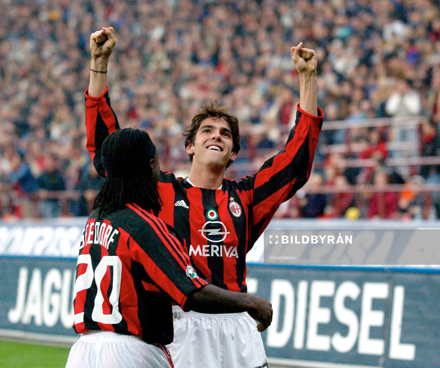 Kaka, Milan, jubel