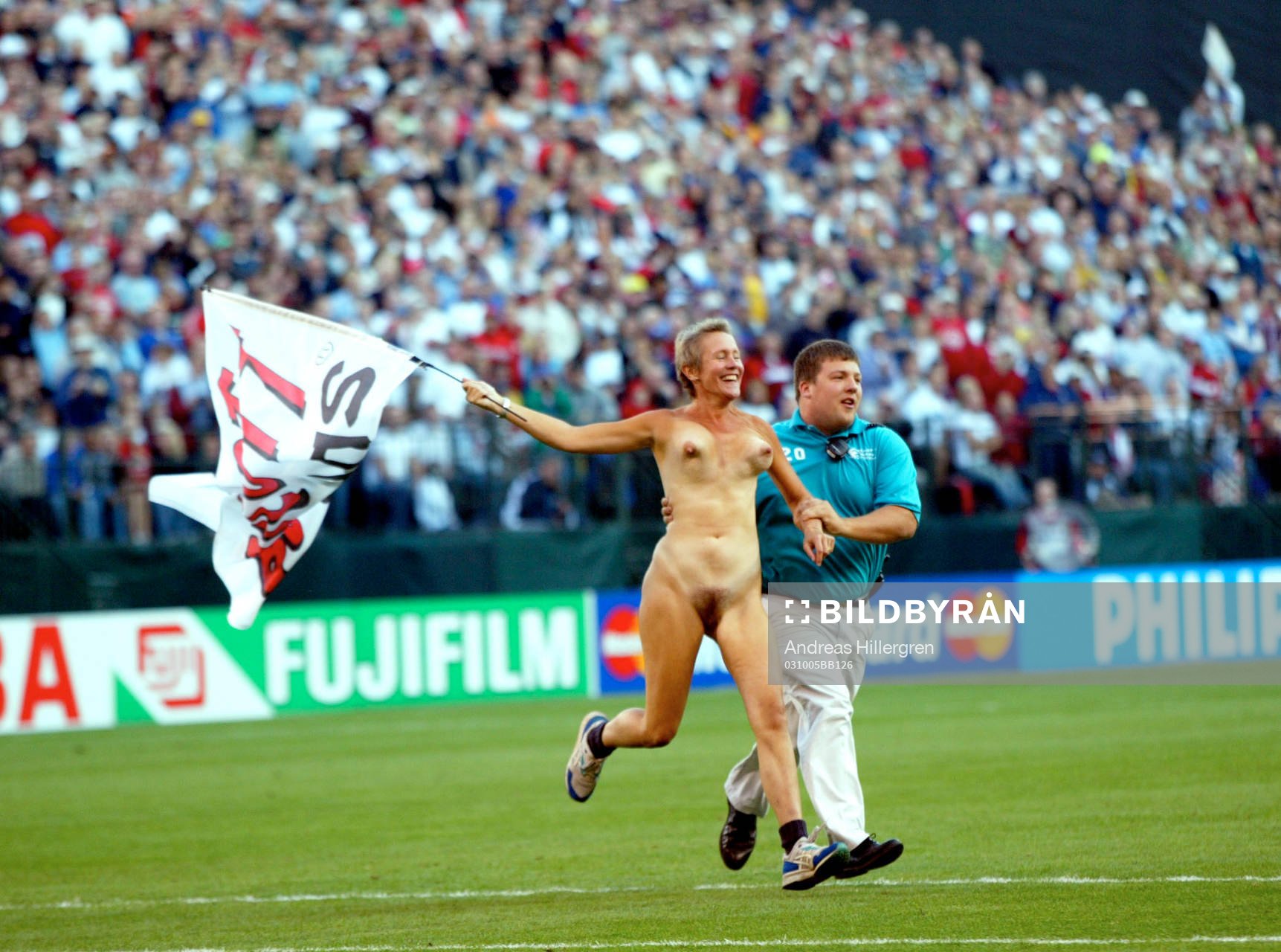 Streaker, på plan