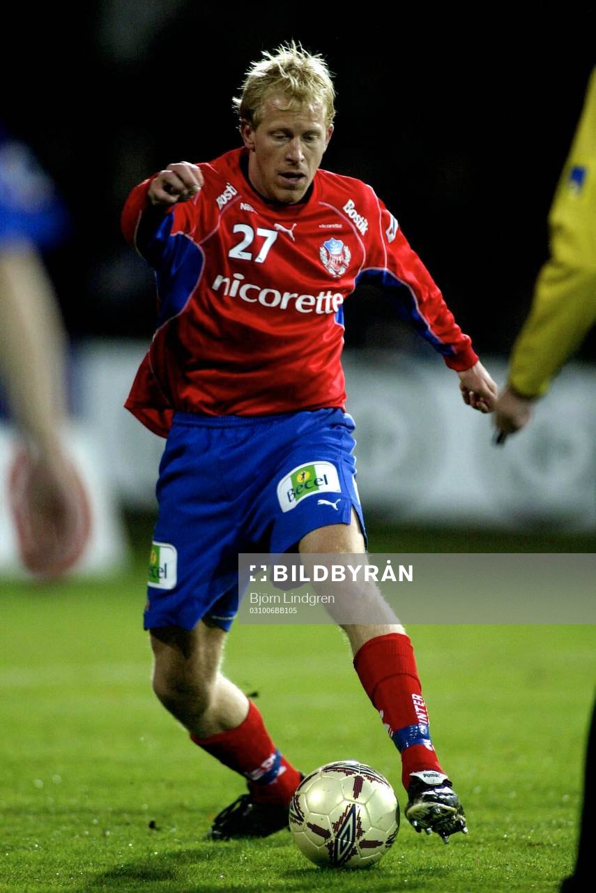 Dagens hjälte, tremålsskytten Gustaf Andersson,