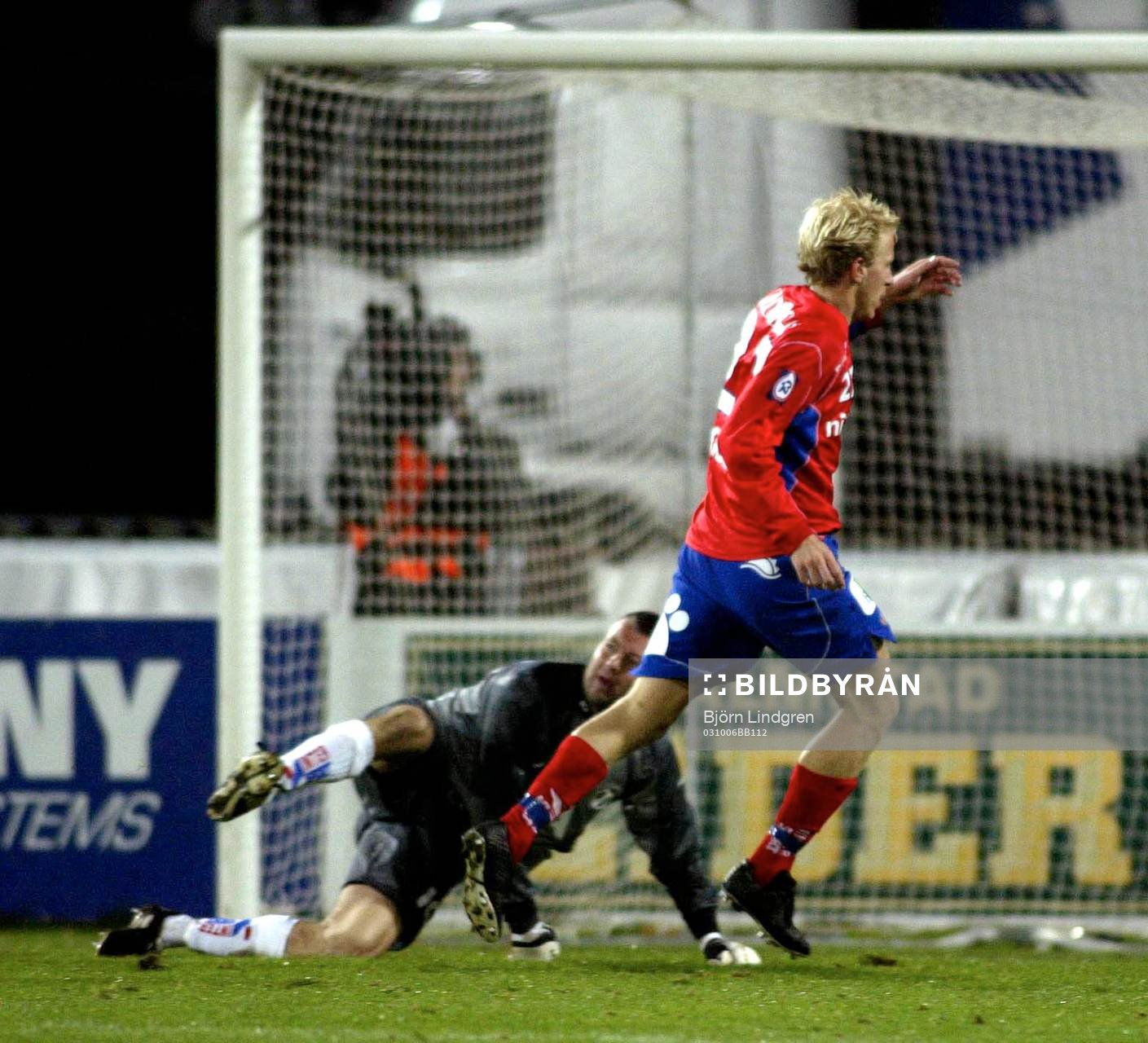 Gustaf Andersson, Helsingborg jublar