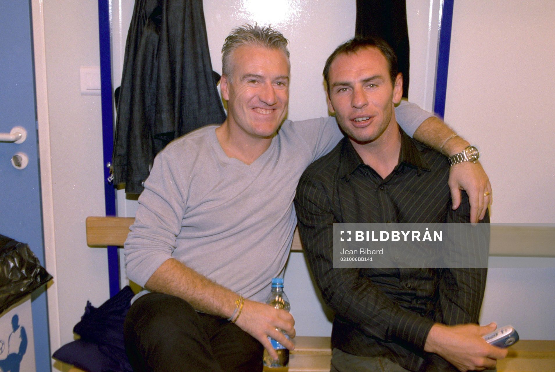  Didier DESCHAMPS och Alain BOGHOSSIAN, Frankrike 98