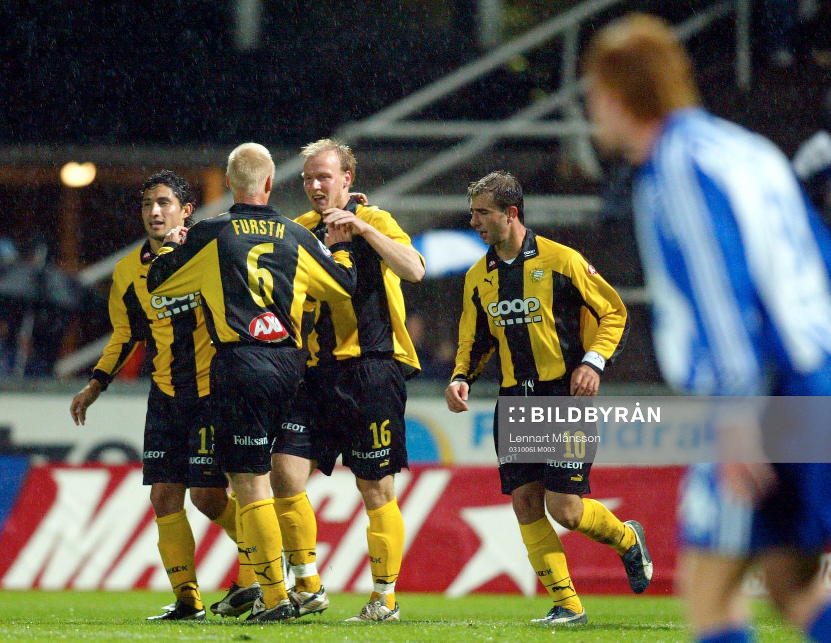 Mikael Andersson, Kennedy Bakircioglü, Hammarby, jubel