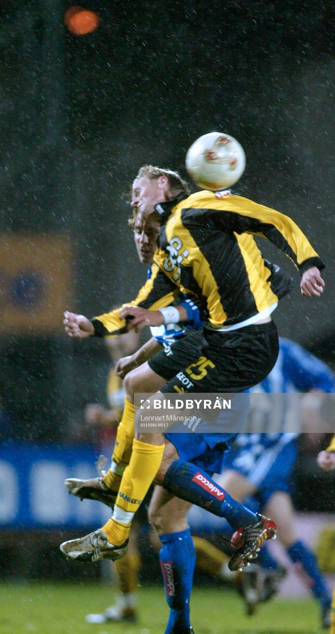 Peter Markstedt , Hammarby. Nickduell