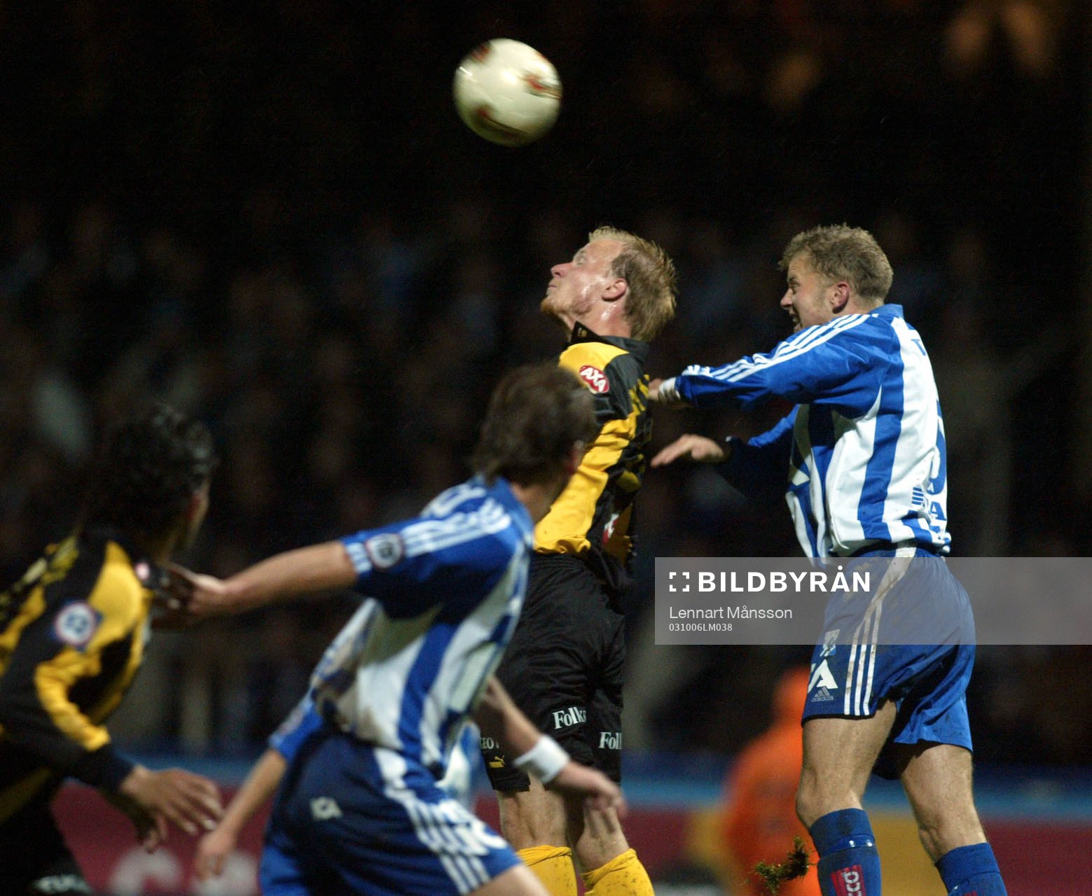 Matchhjälten Mikael Andersson, Hammarby vinner luftduell