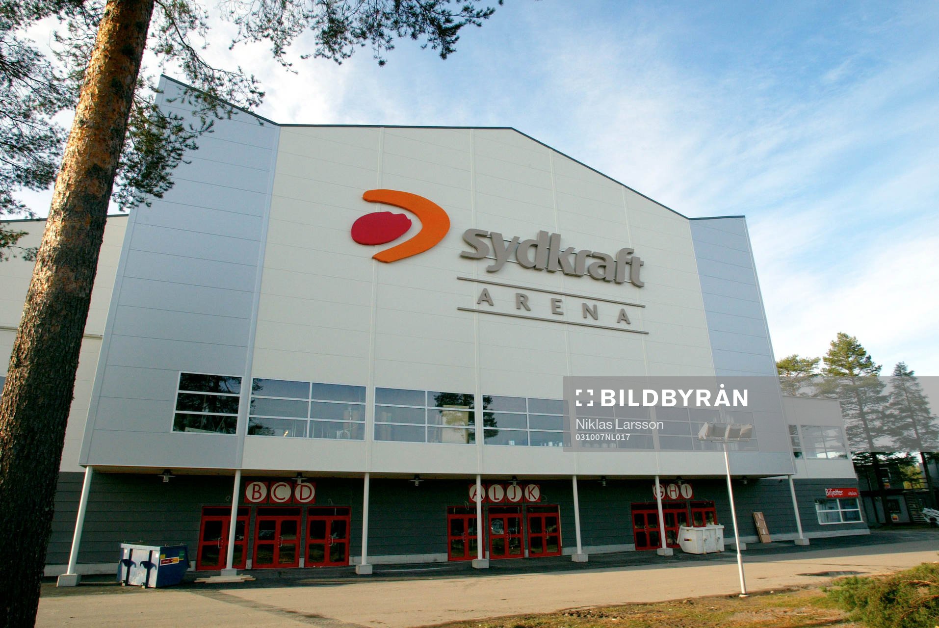 Sydkraft arena. Ishall