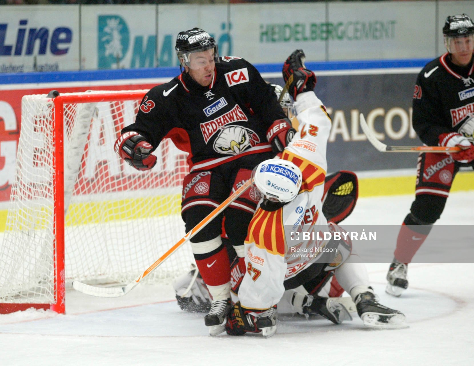 Mikael Wahlberg, Malmö och Niklas Anger, Brynäs