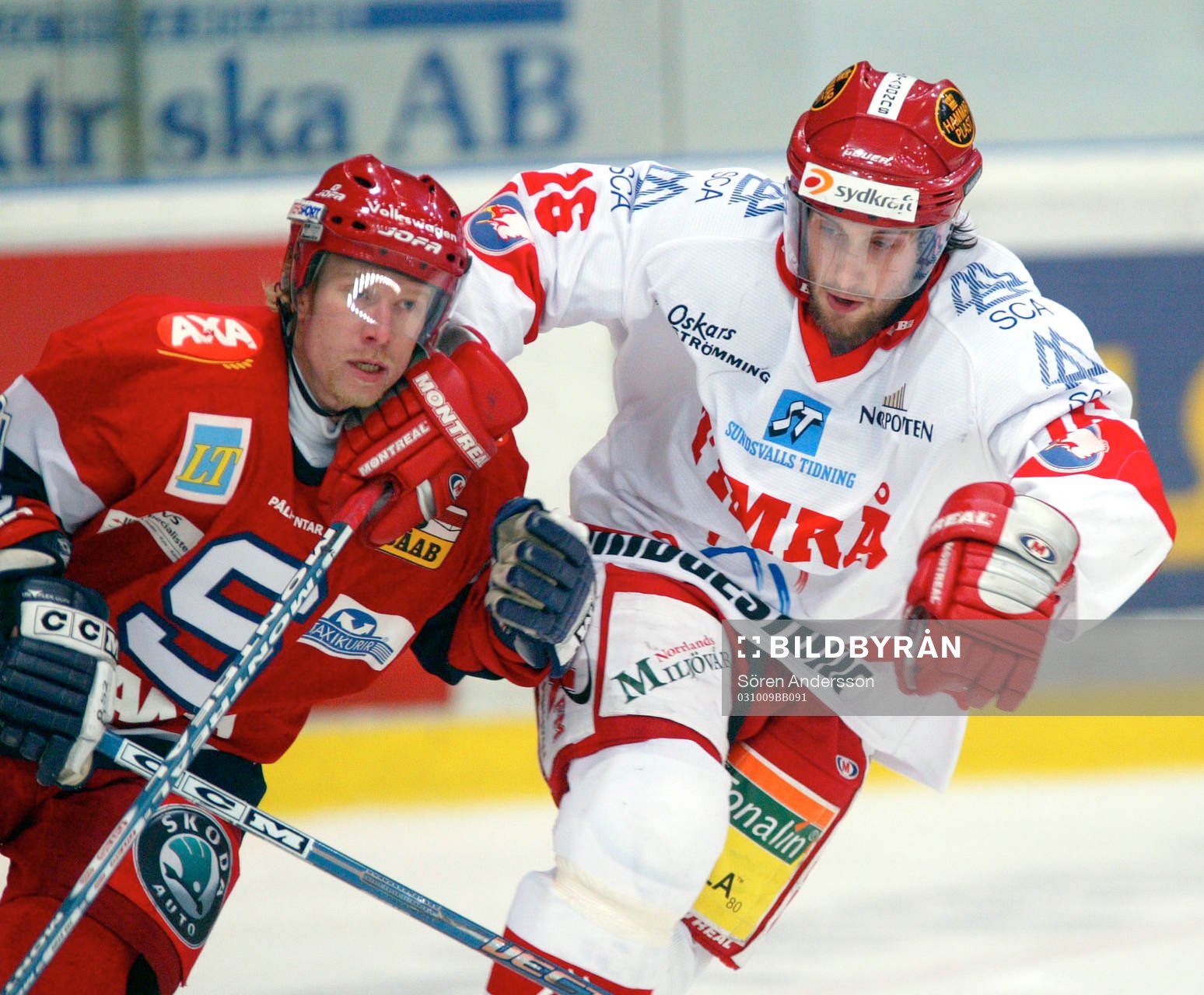 Patrik Zetterberg, Södertälje och Per Hallin, Timrå