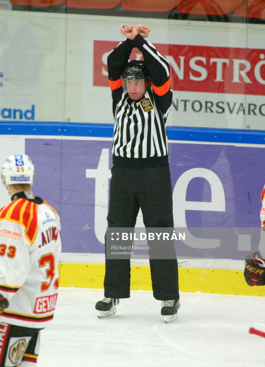 Peter Eriksson, domare, straff